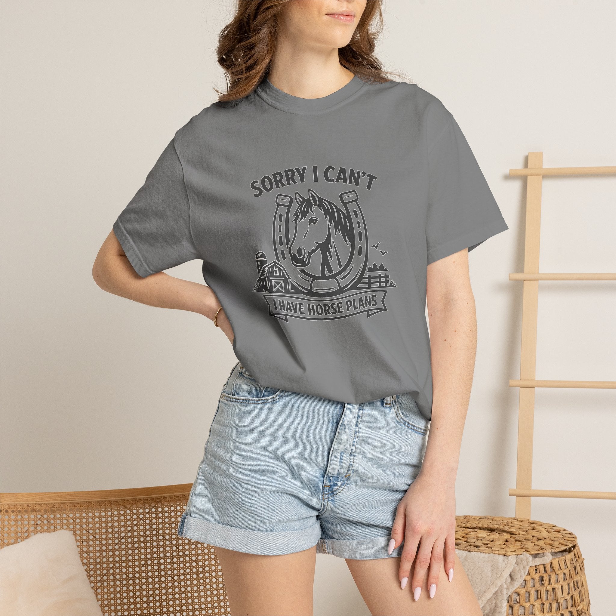 Sorry I Can't I Have Horse Plans T-Shirt