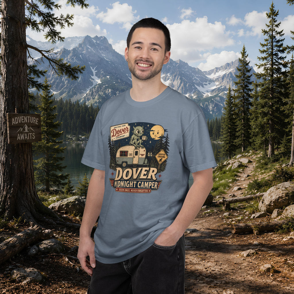 Dover Demon Midnight Camper T-Shirt — Vintage RV Camping Tee