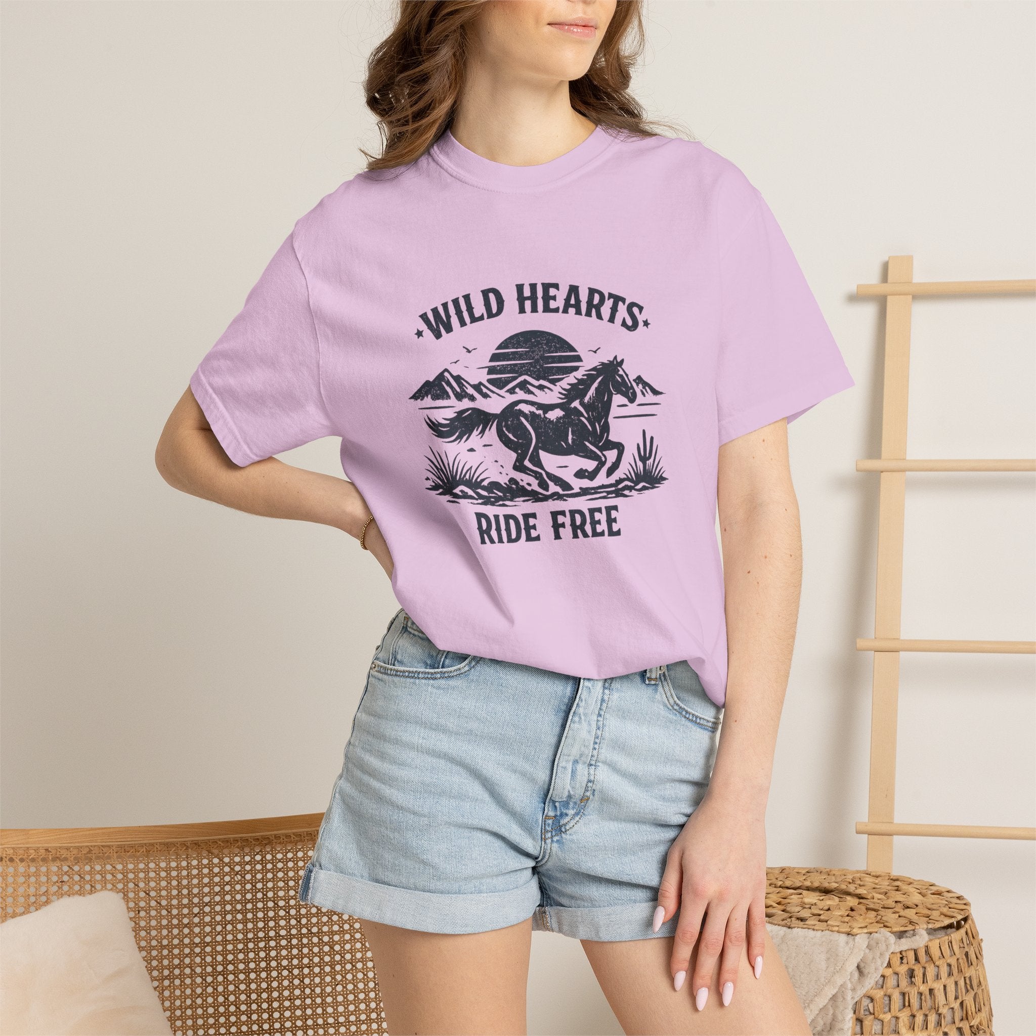 Wild Hearts Ride Free T-Shirt – Vintage Horseback Adventure Tee