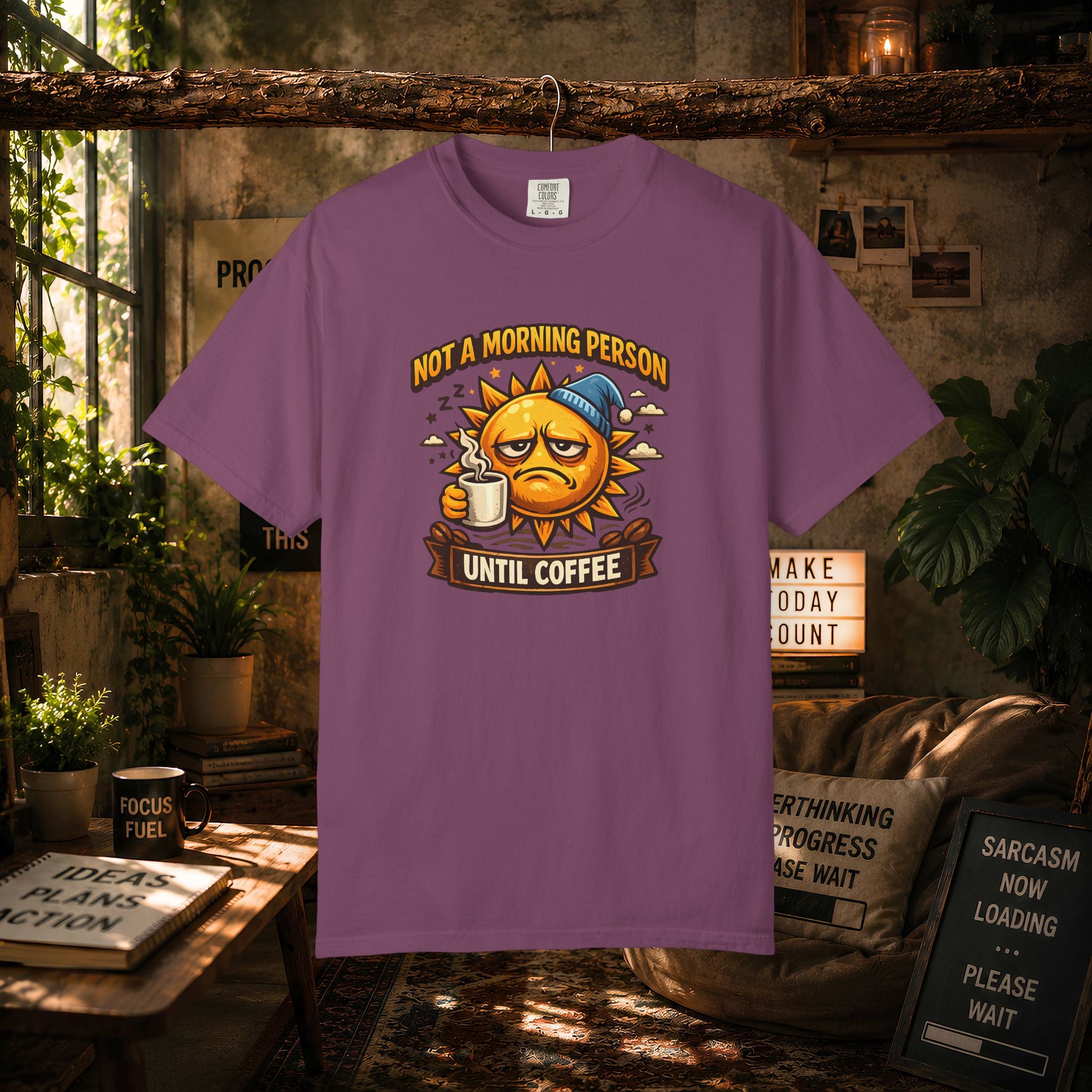 Not a Morning Person Until Coffee T-Shirt