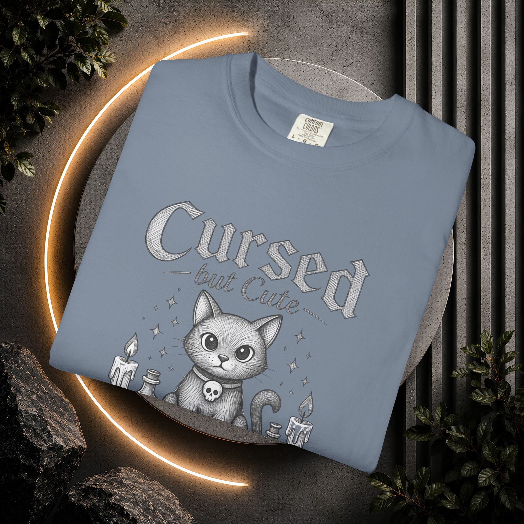 Cursed But Cute Cat T-Shirt