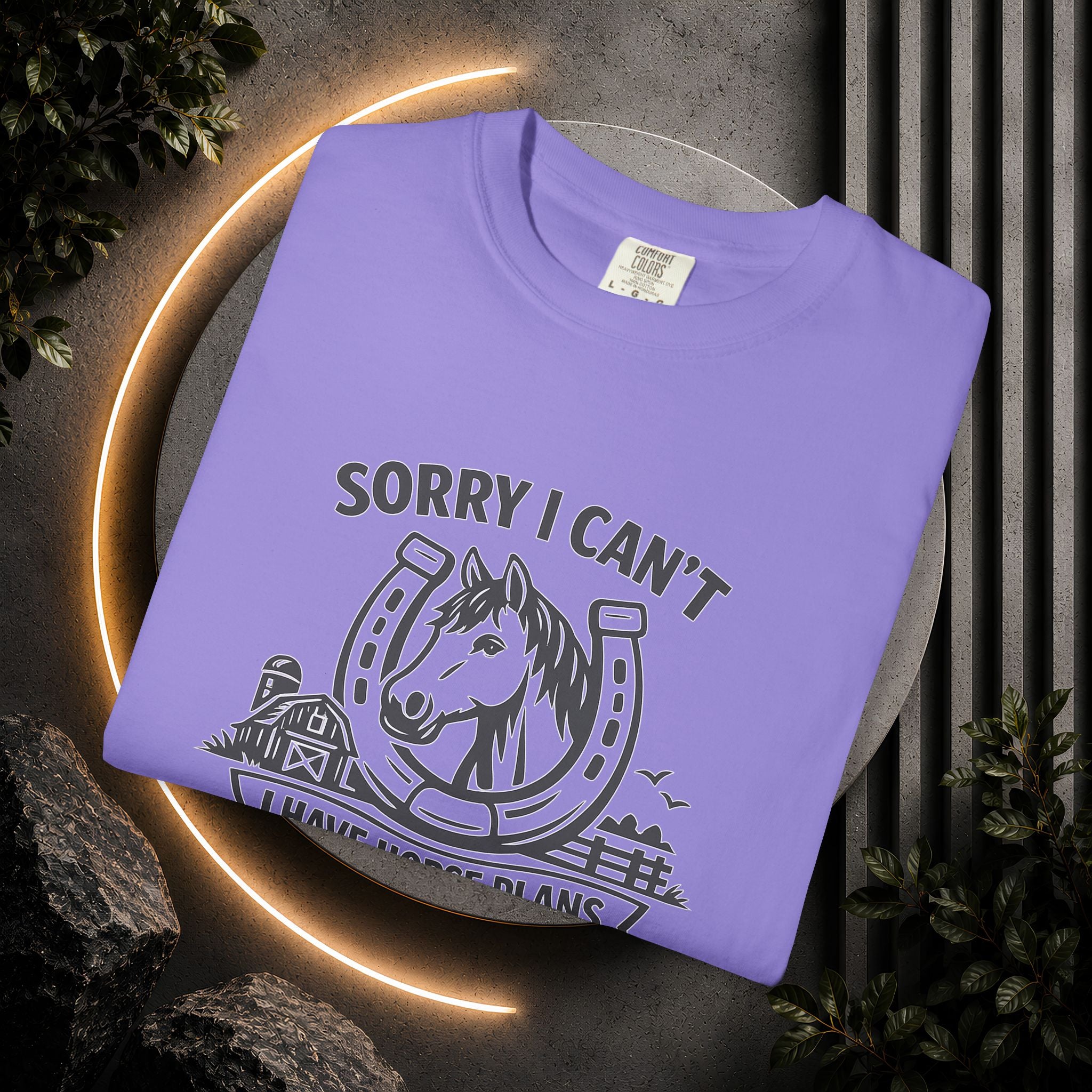 Sorry I Can't I Have Horse Plans T-Shirt