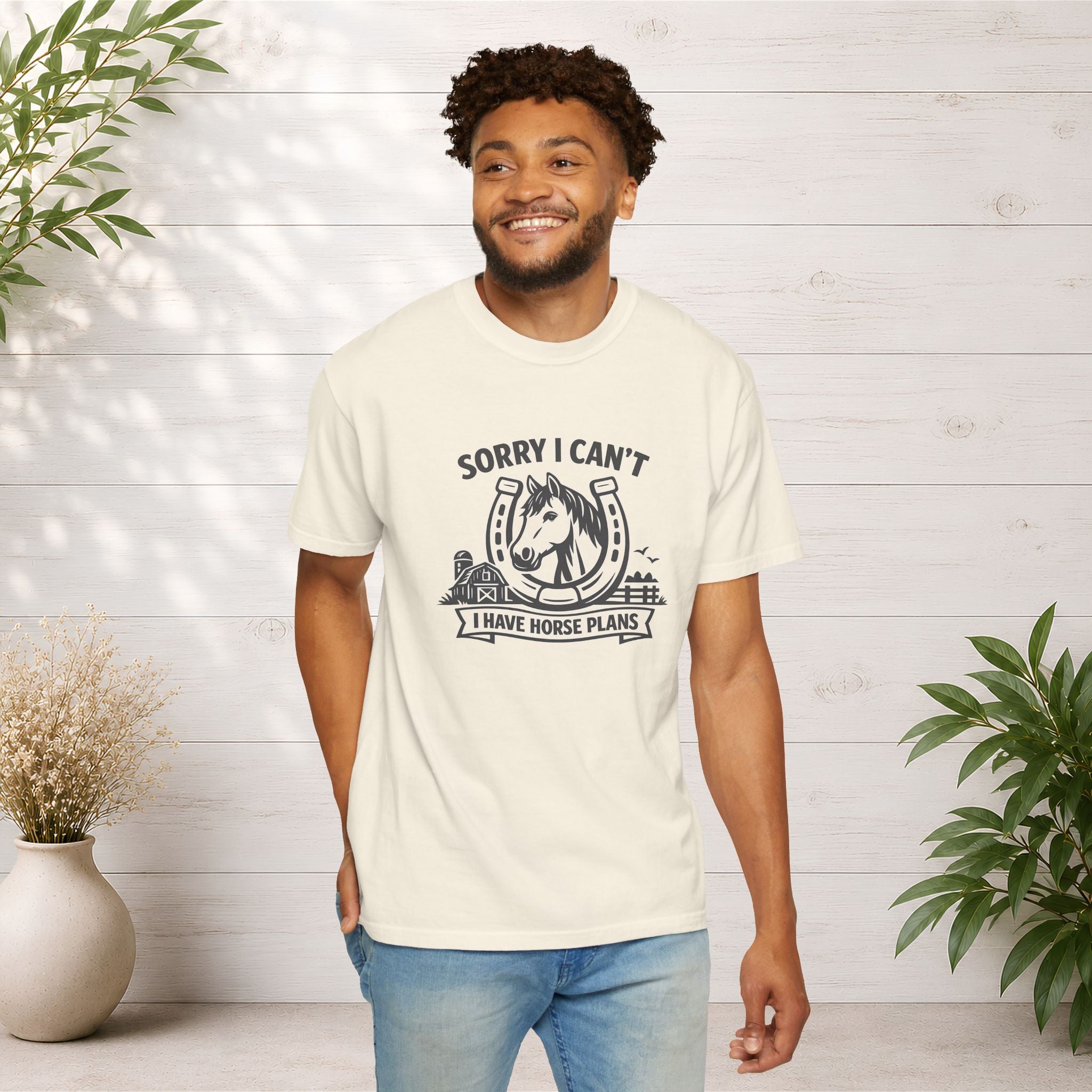Sorry I Can't I Have Horse Plans T-Shirt