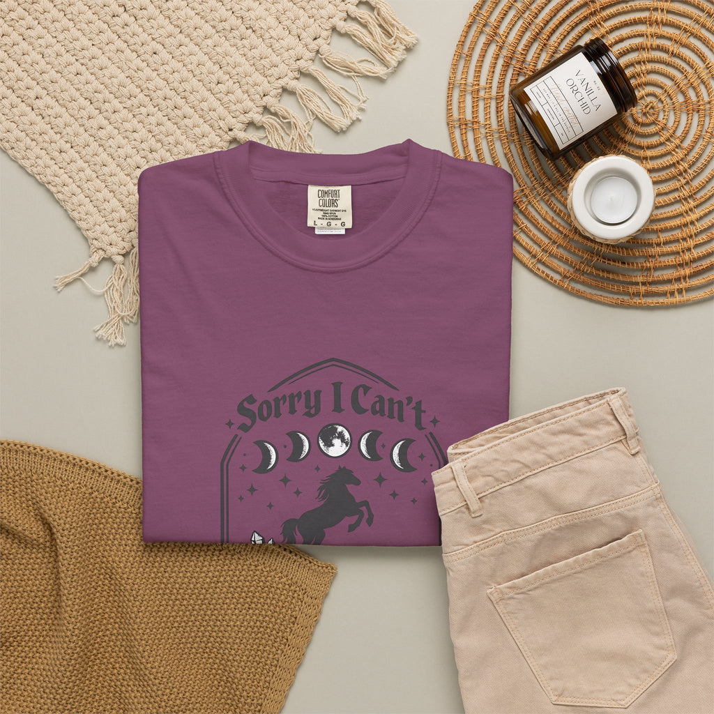 Sorry I Can't I Have Horse Rituals T-Shirt