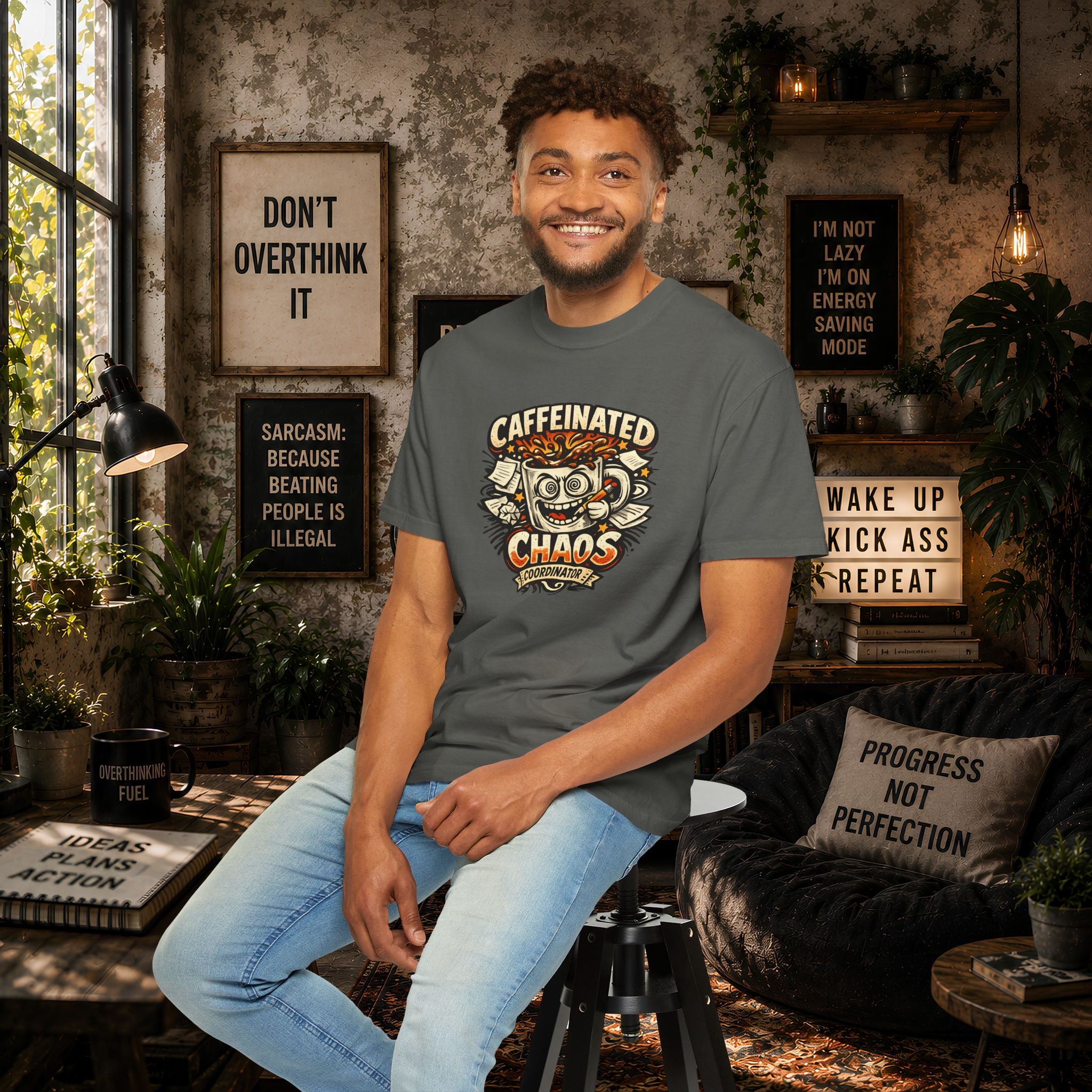 Caffeinated Chaos Coordinator T-Shirt