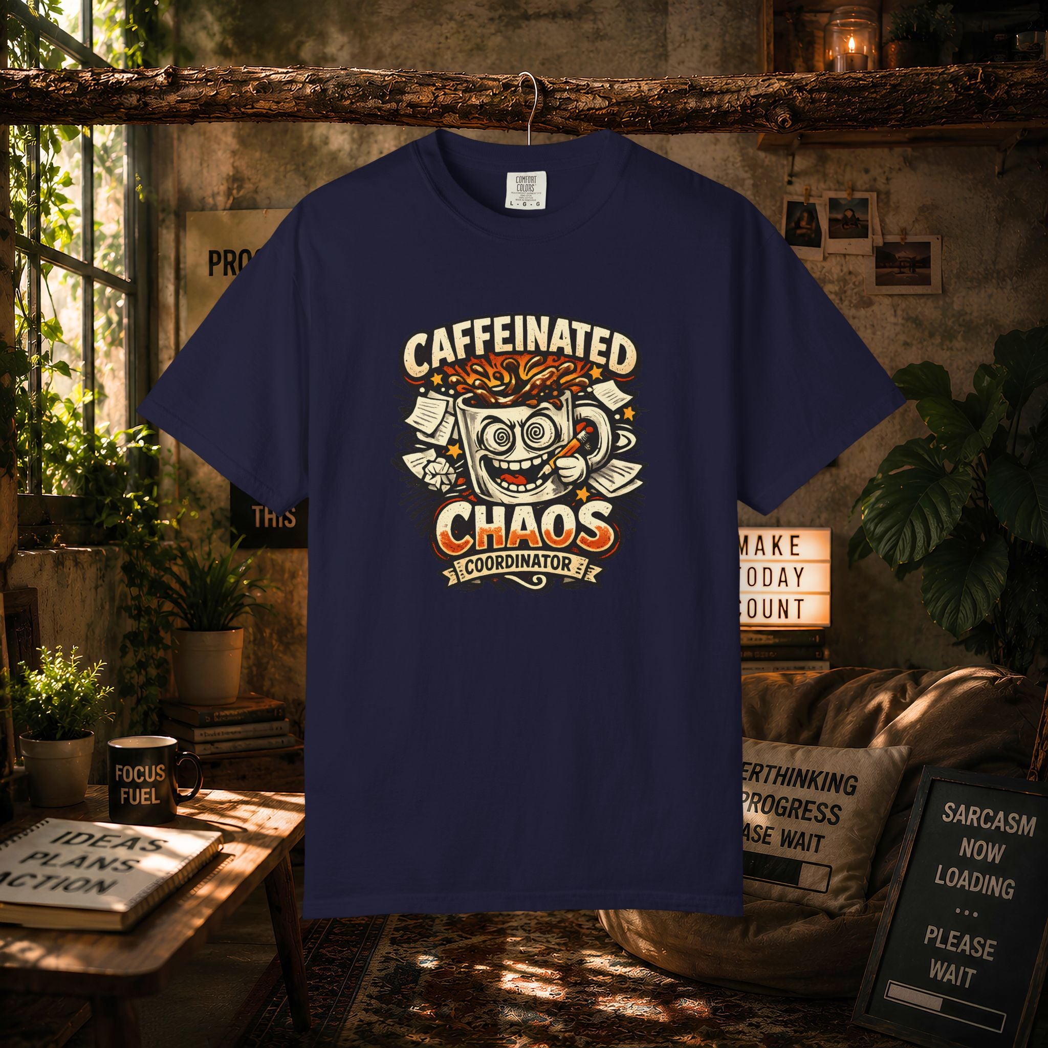 Caffeinated Chaos Coordinator T-Shirt