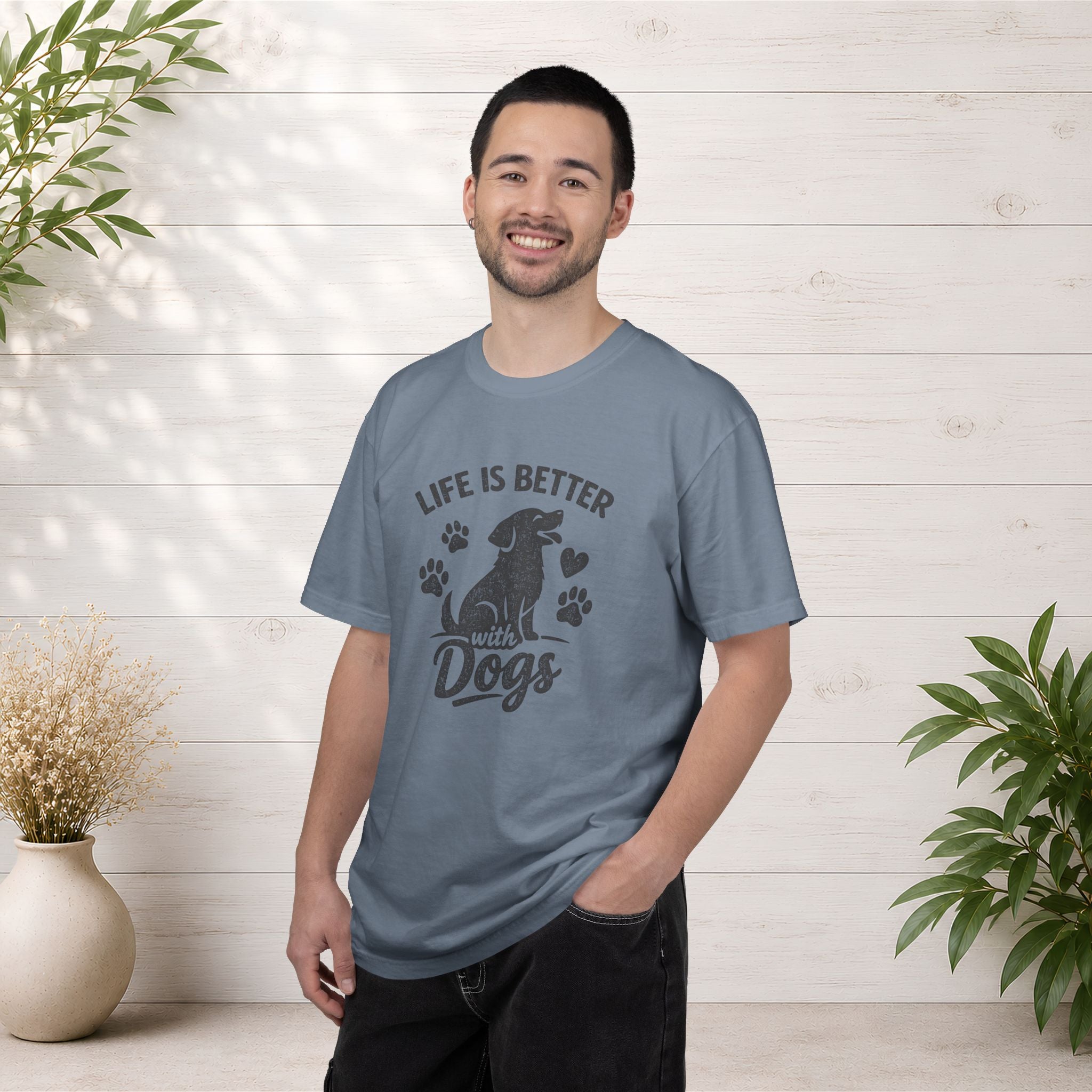 Life Is Better with Dogs T-Shirt