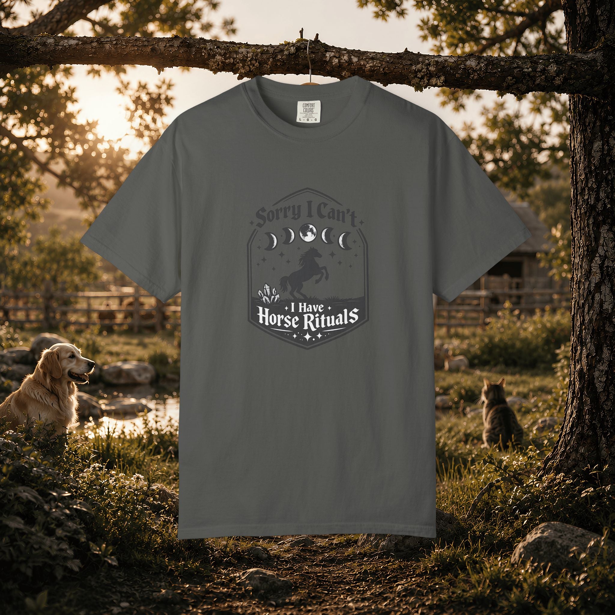 Sorry I Can't I Have Horse Rituals T-Shirt