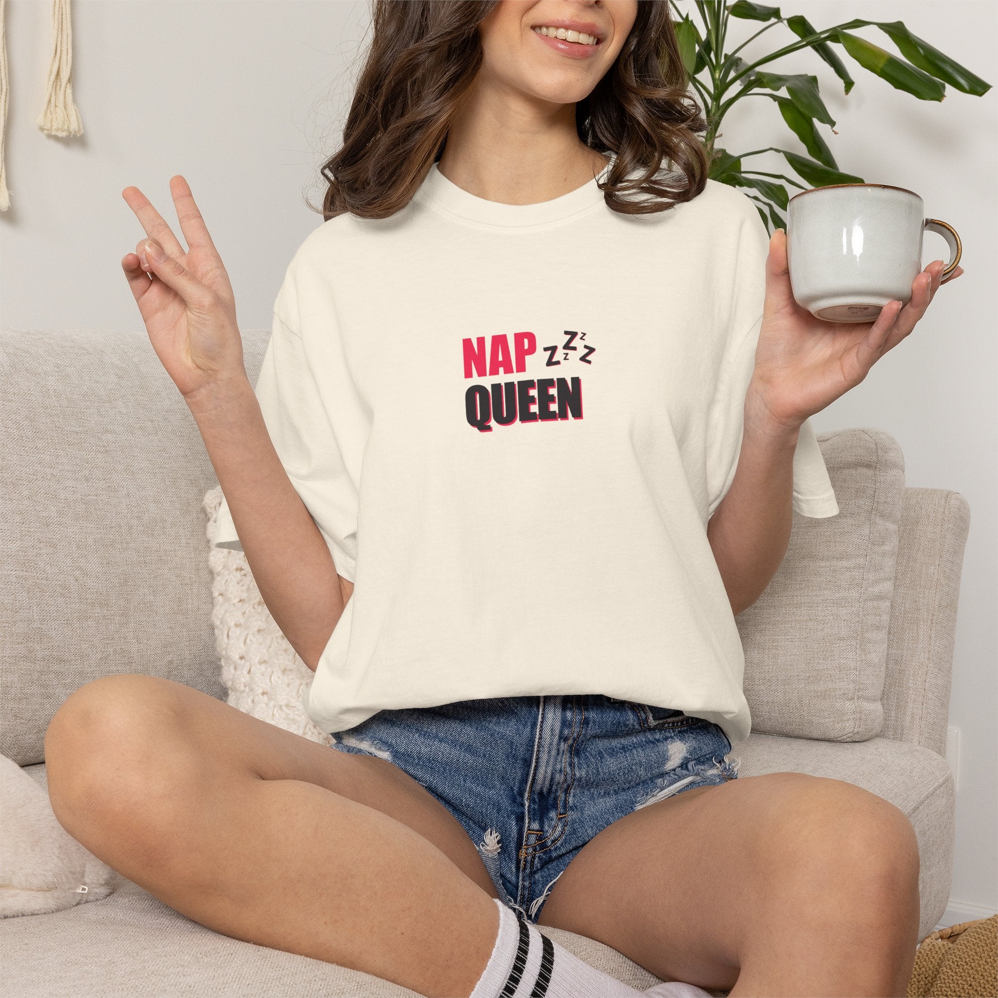 Nap Queen T-Shirt — Funny Sleepy Graphic Tee