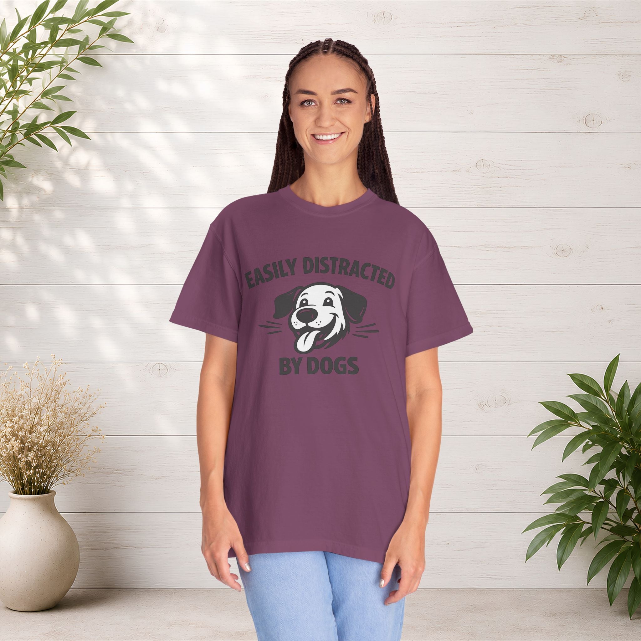 Easily Distracted By Dogs T-Shirt