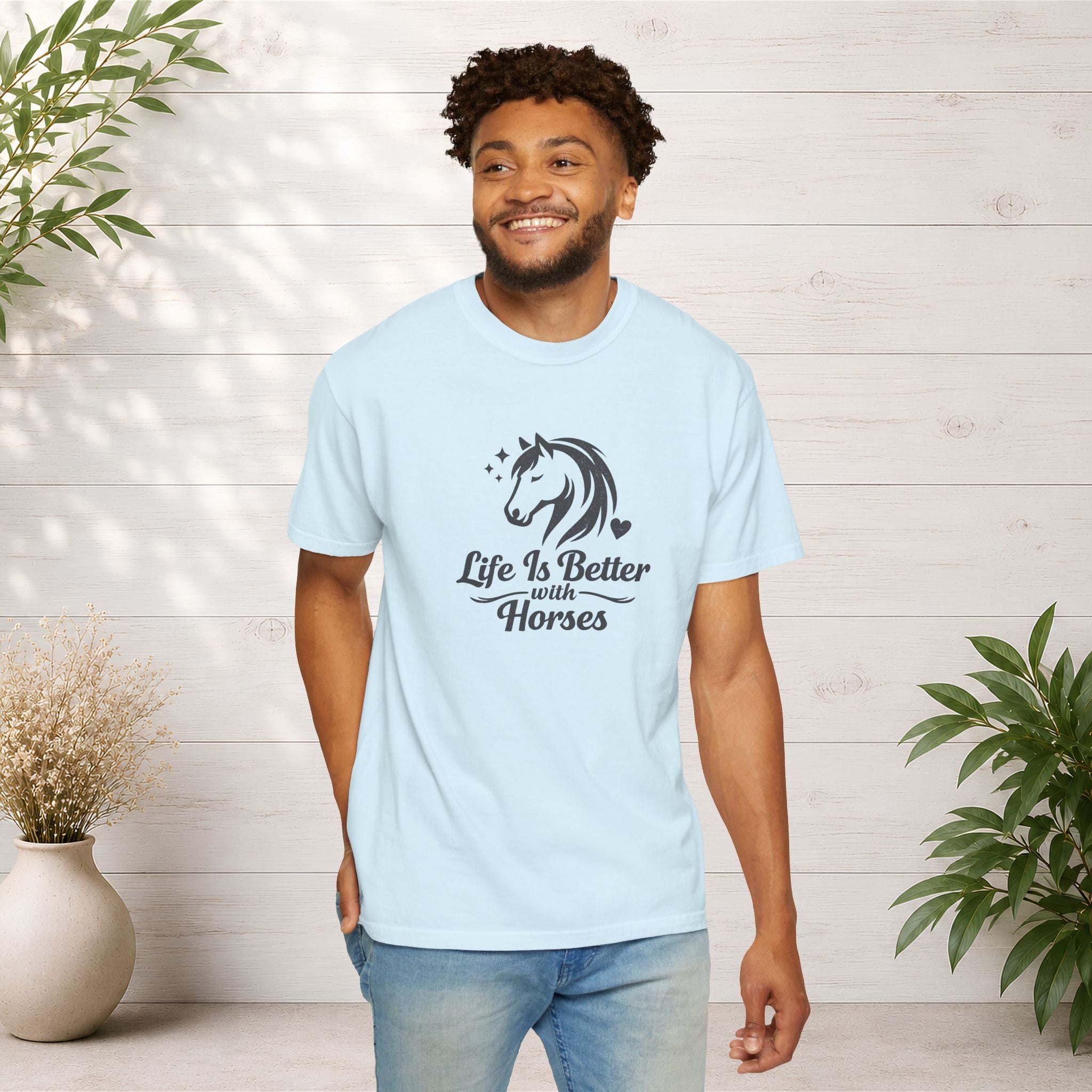 Life Is Better With Horses T-Shirt — Horse Lover Tee