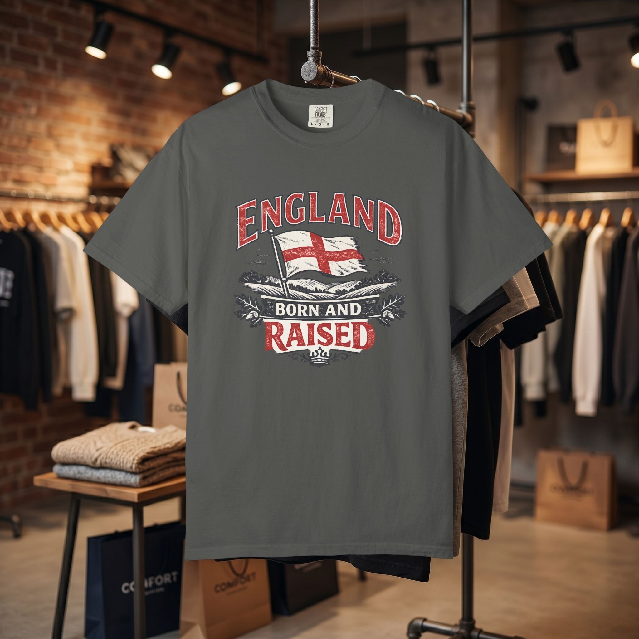 England Born and Raised T-Shirt