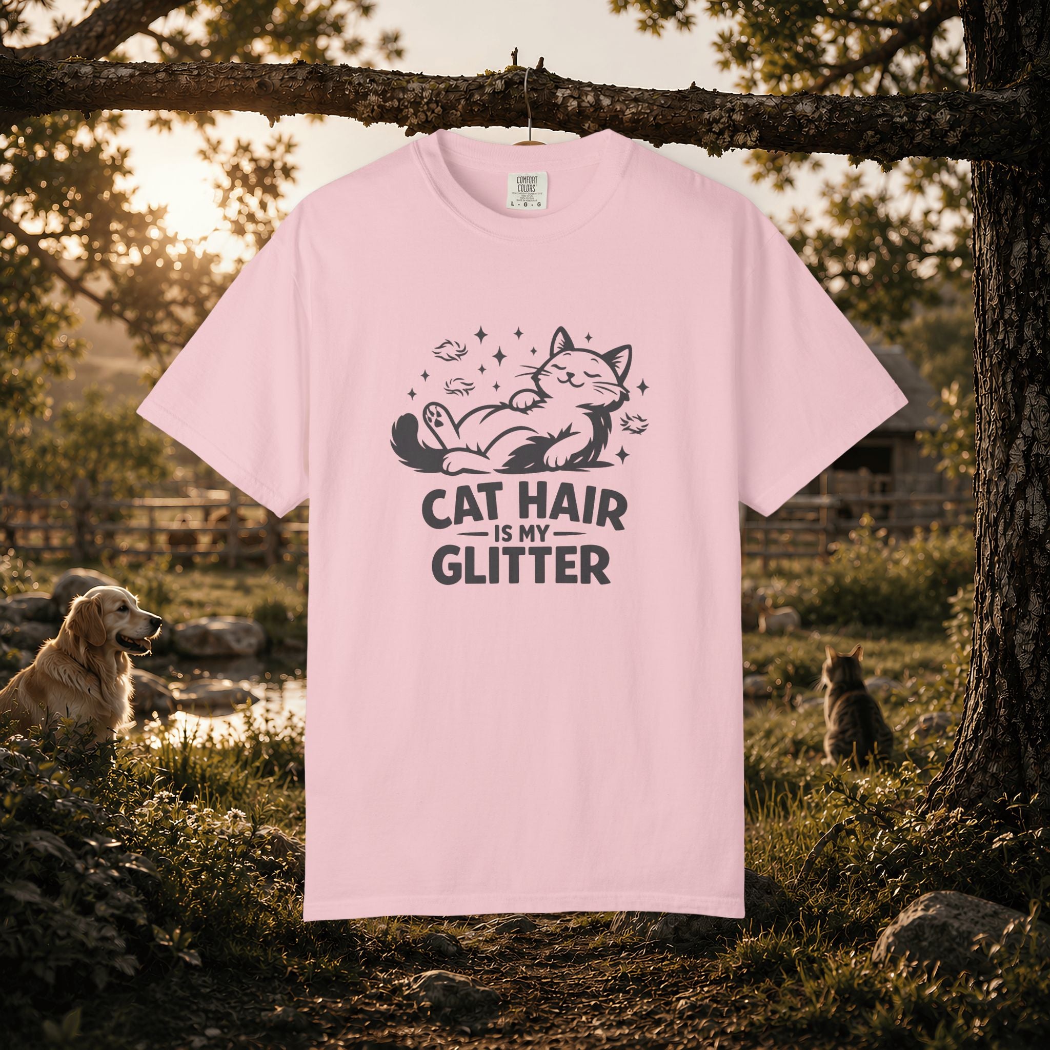 Cat Hair Is My Glitter T-Shirt