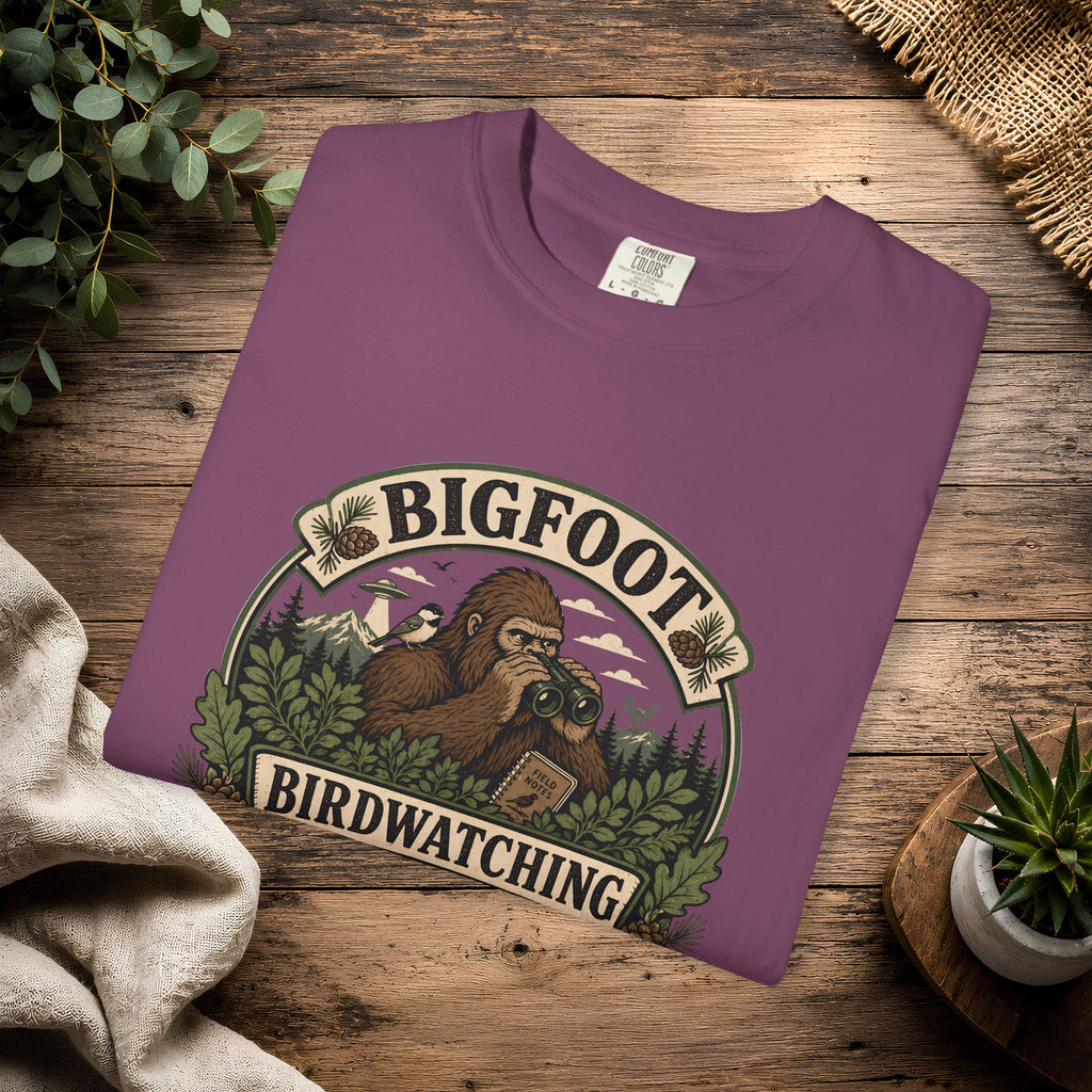 Bigfoot Birdwatching Society T-Shirt