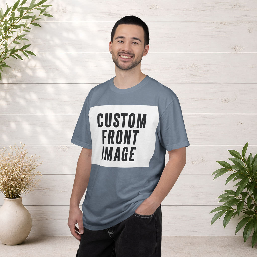 Custom Landscape Image Front T-Shirt - Add Your Own Image