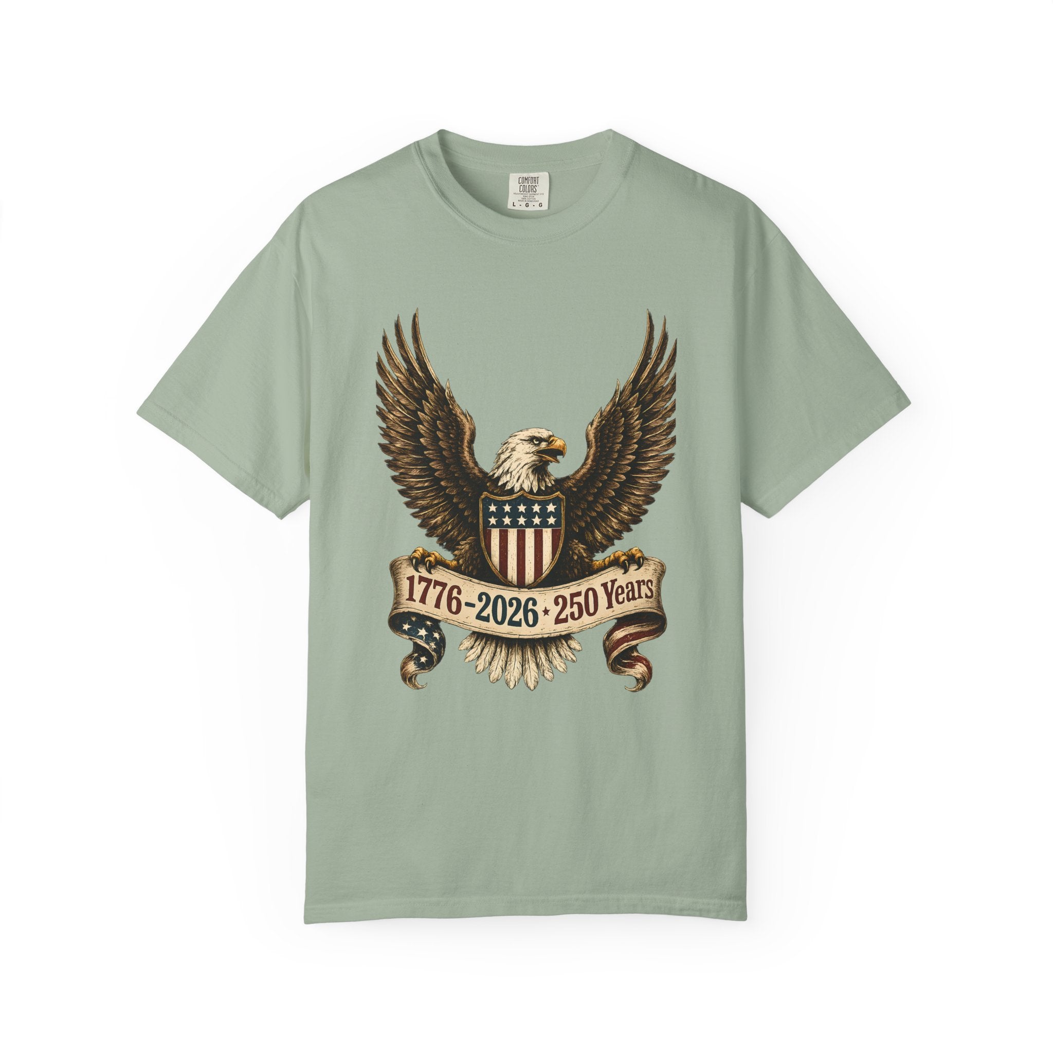 American Eagle 1776-2026 250 Years T-shirt | Patriotic Independence Tee