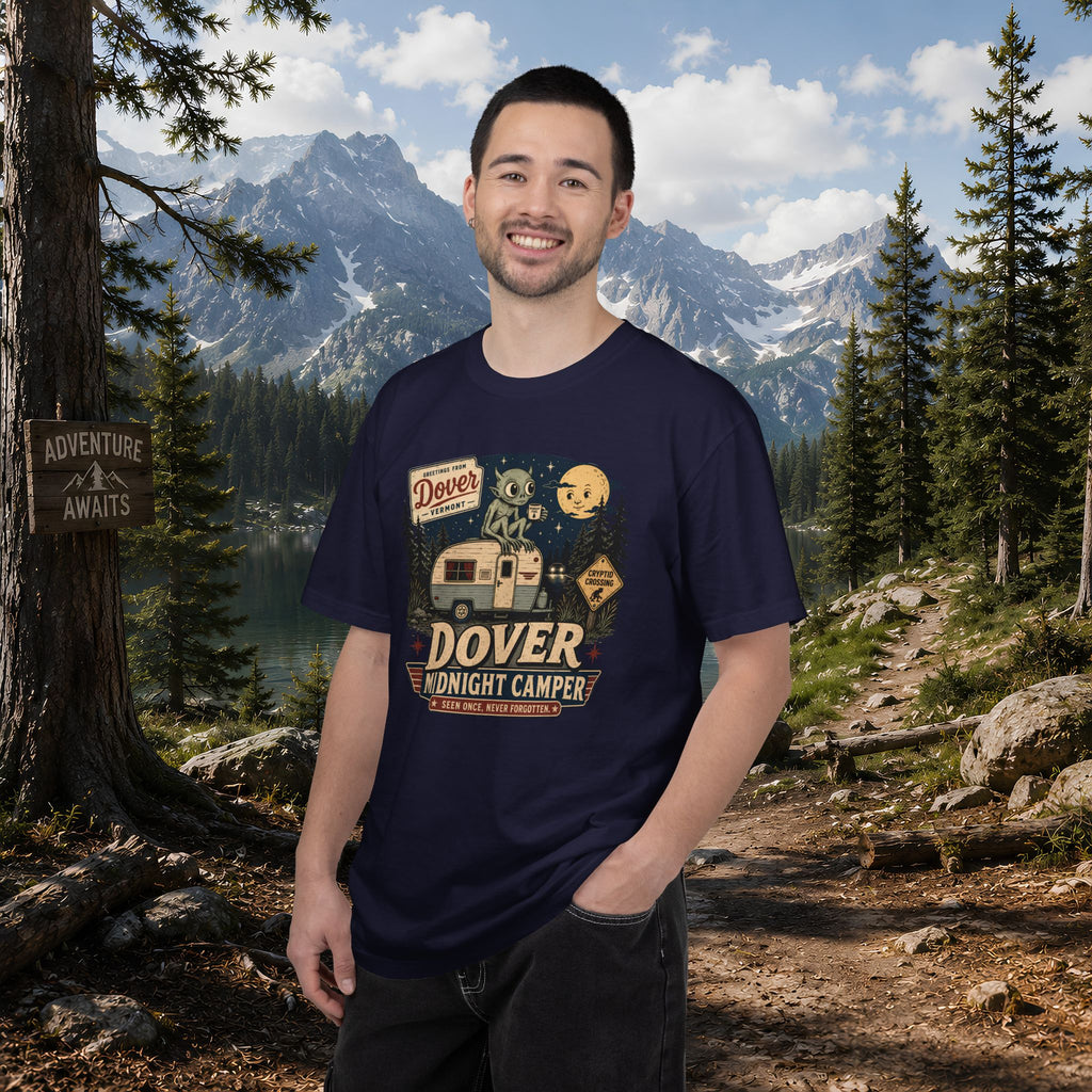 Dover Demon Midnight Camper T-Shirt — Vintage RV Camping Tee