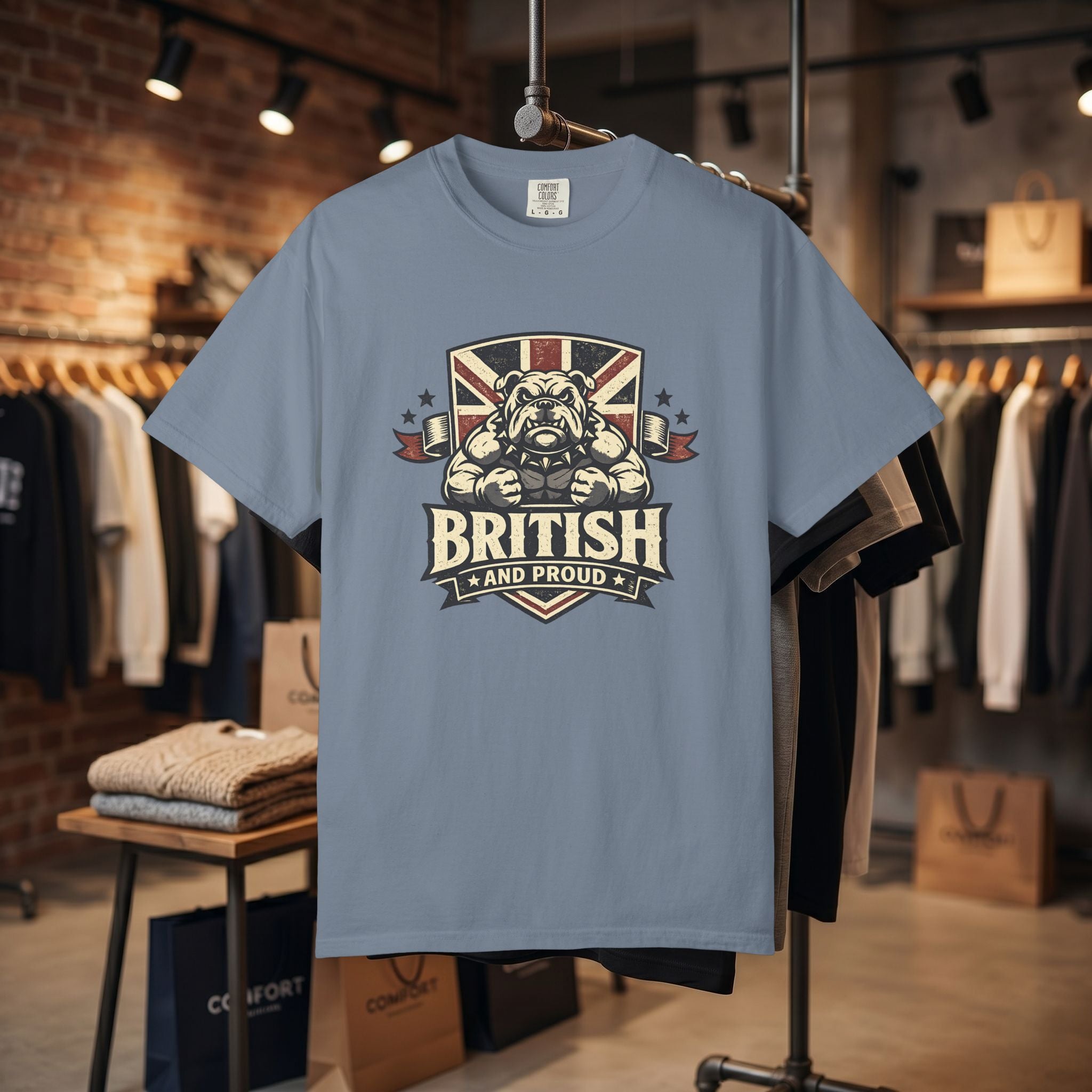 British and Proud Bulldog T-Shirt