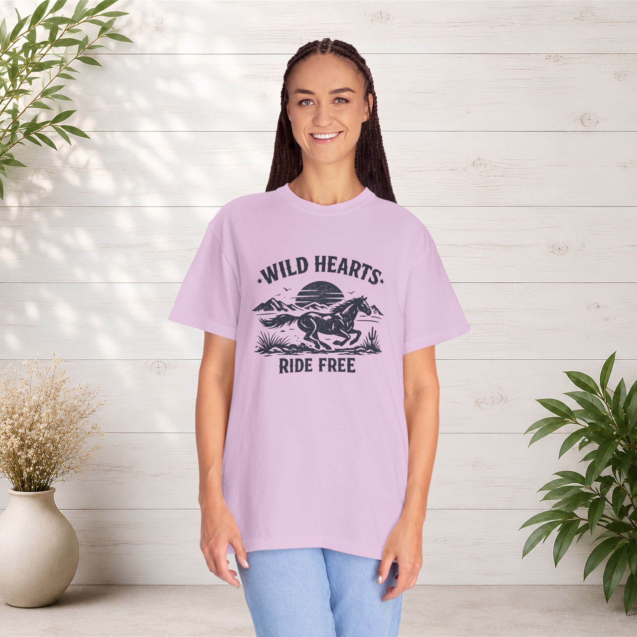 Wild Hearts Ride Free T-Shirt – Vintage Horseback Adventure Tee