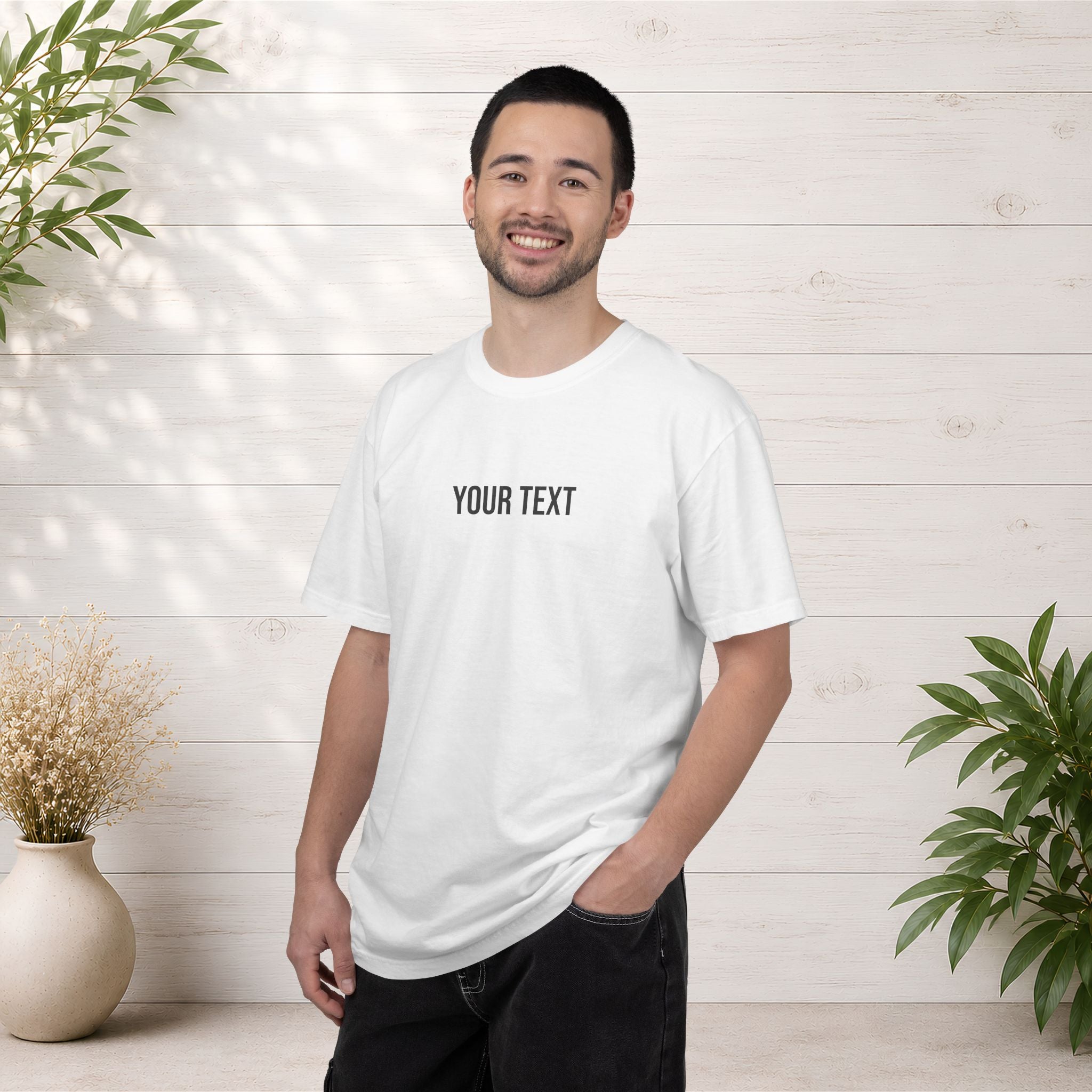 Custom Text T-Shirt — Personalized Text Tee