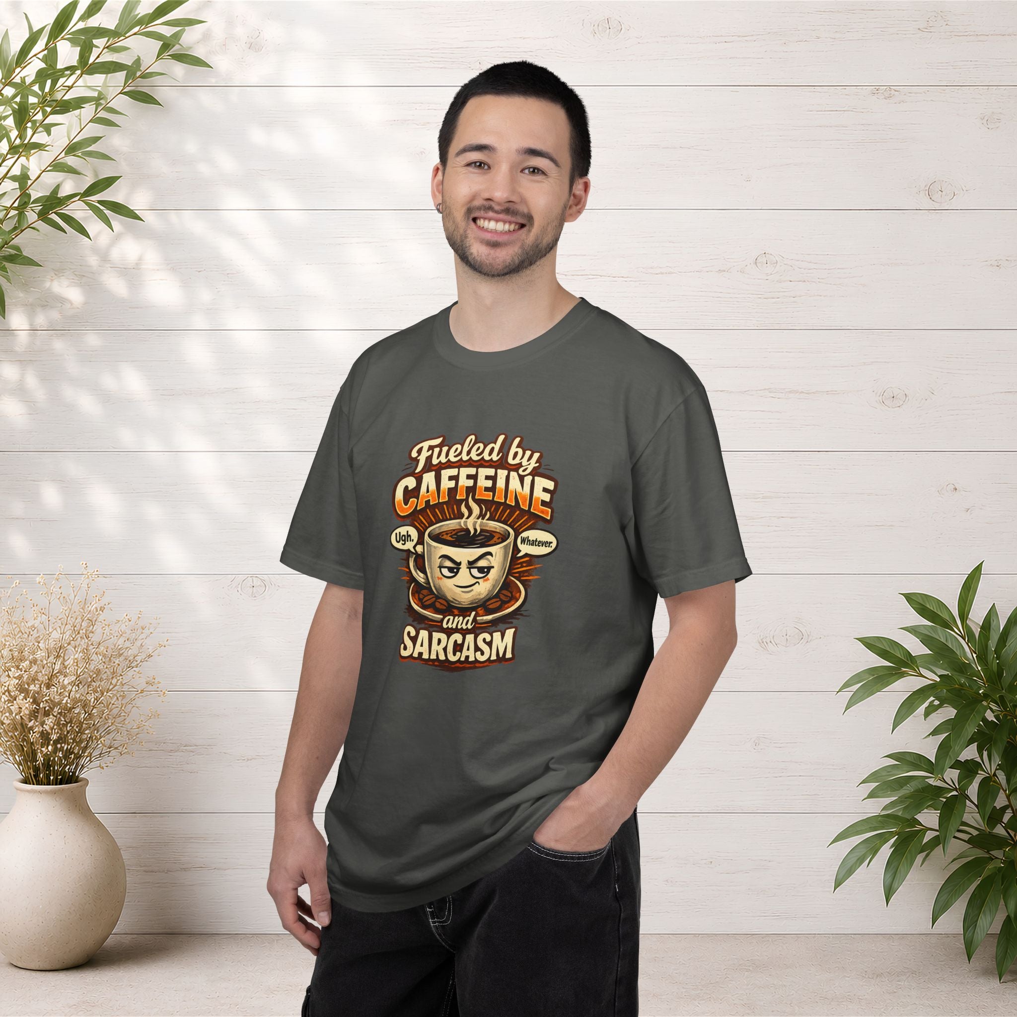 Fueled by Caffeine and Sarcasm T-Shirt