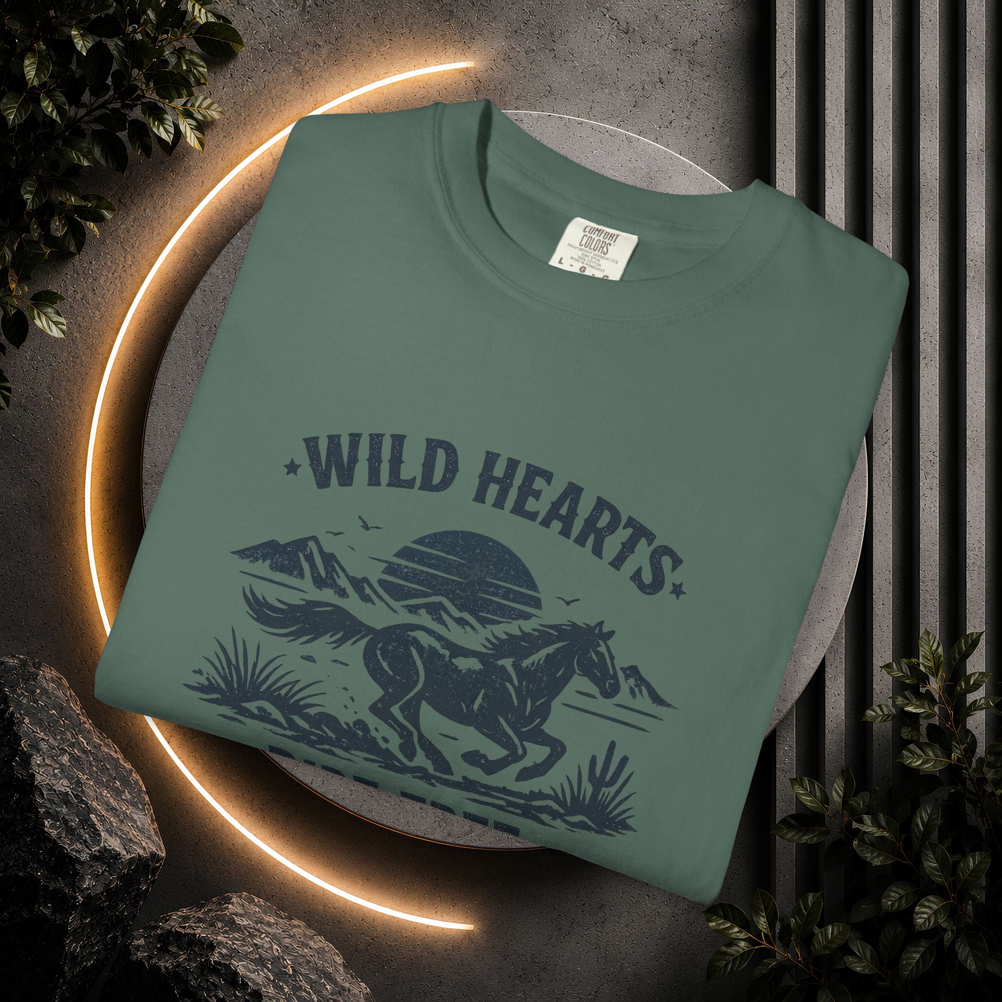 Wild Hearts Ride Free T-Shirt – Vintage Horseback Adventure Tee