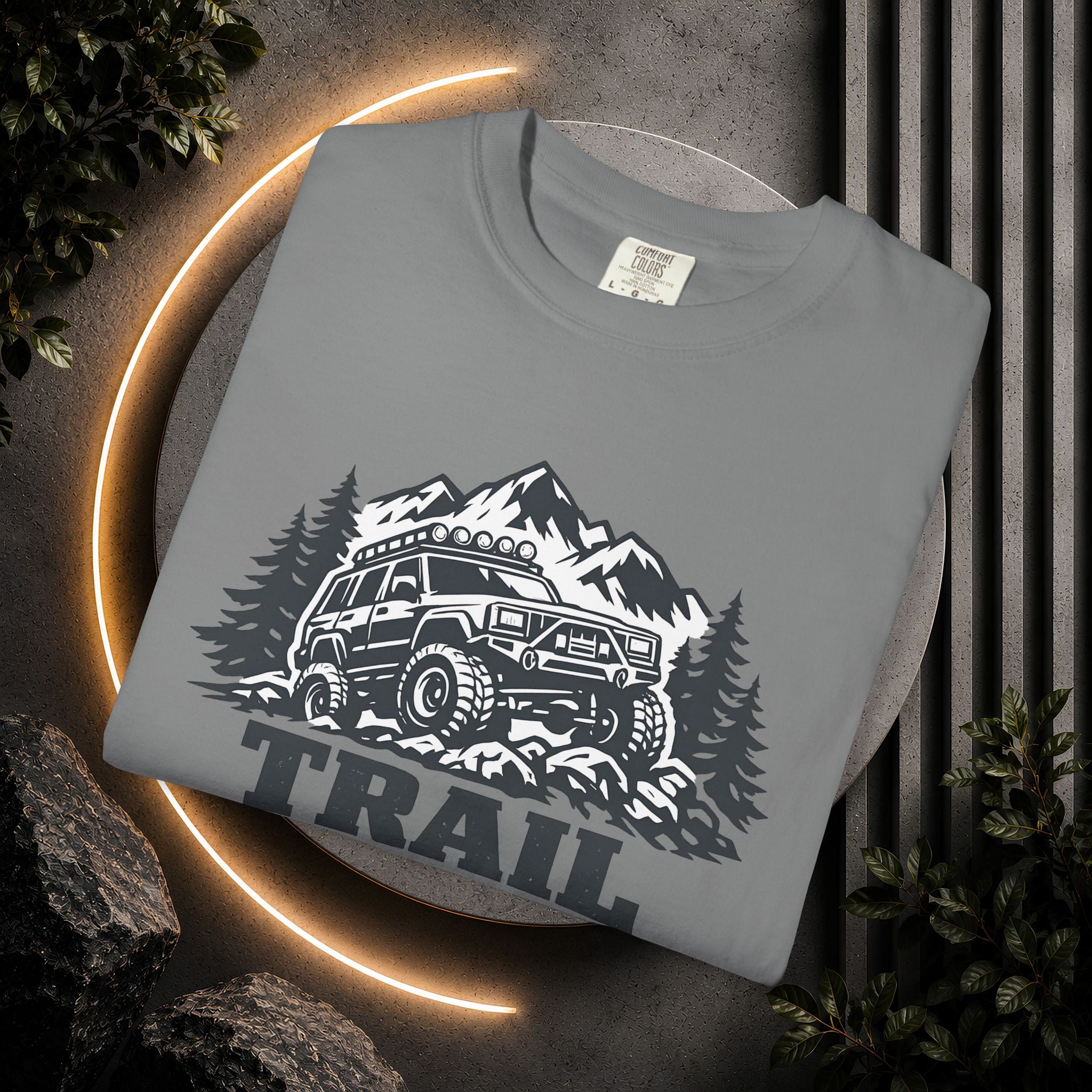 Trail Tested T-Shirt — Off-Road Jeep Mountain Adventure Tee