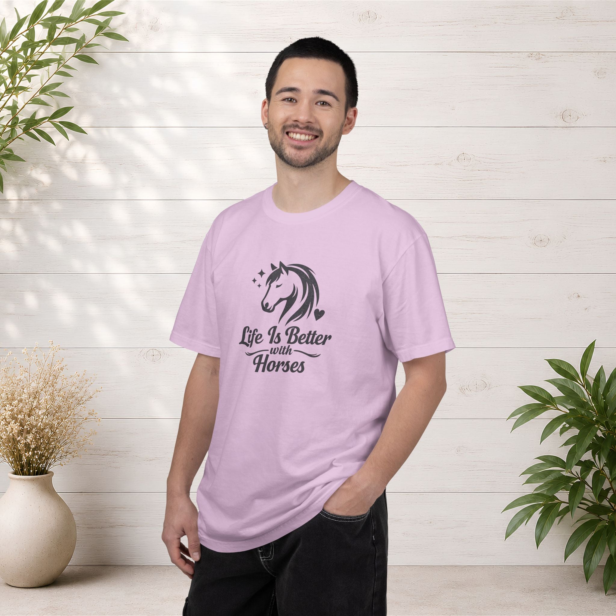 Life Is Better With Horses T-Shirt — Horse Lover Tee