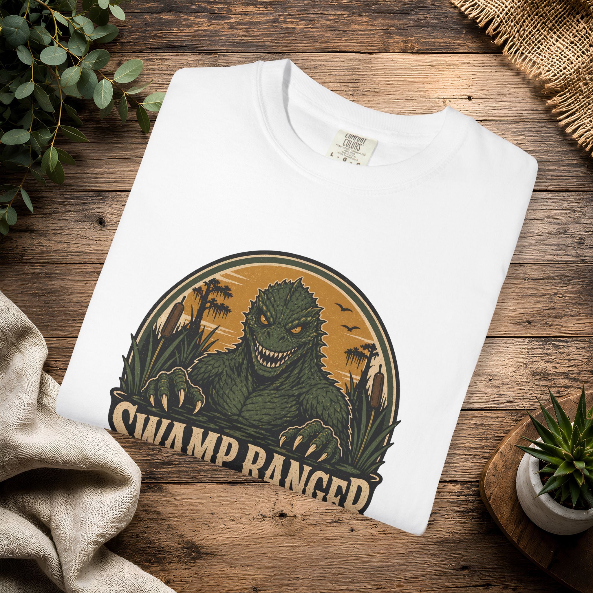 Lizard Man of Scape Ore Swamp T-Shirt - Vintage Cryptid Shirt