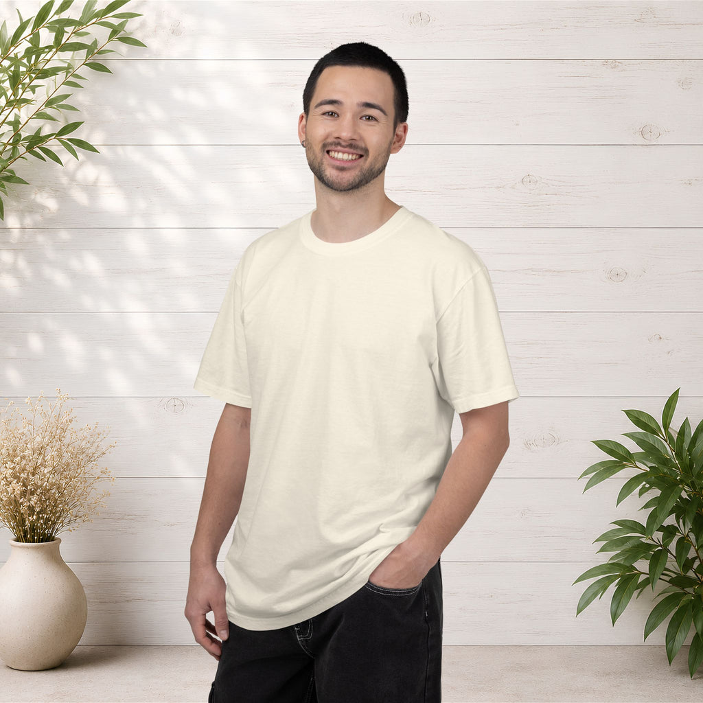 Custom Image Back T-Shirt - Add Your Own Image