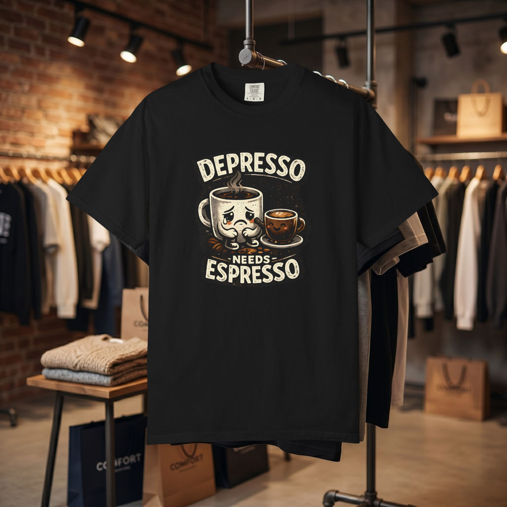 Depresso Needs Espresso T-Shirt