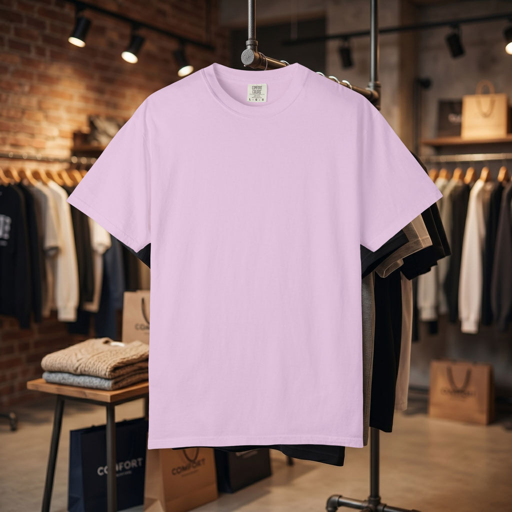 Custom Image Back T-Shirt - Add Your Own Image