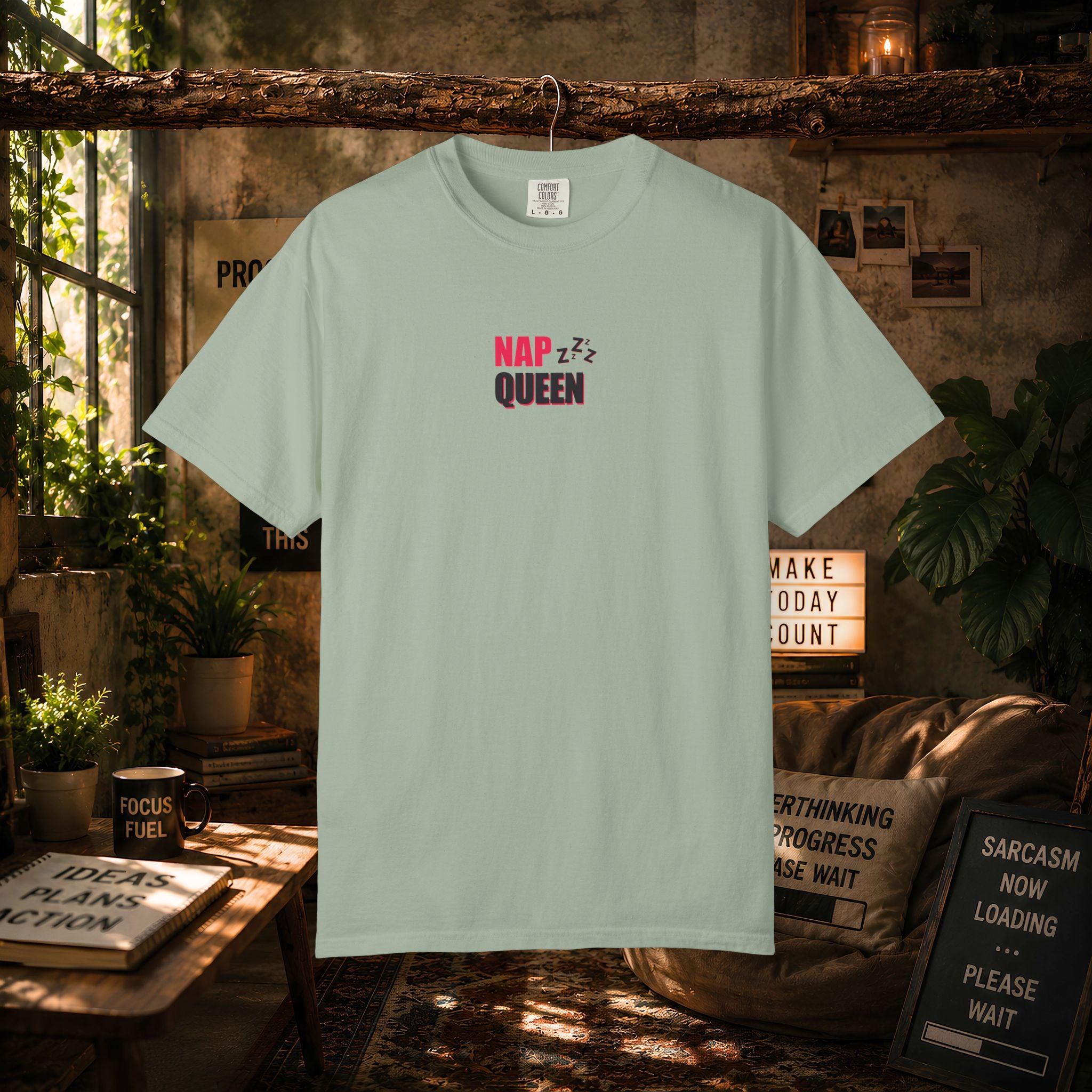 Nap Queen T-Shirt — Funny Sleepy Graphic Tee