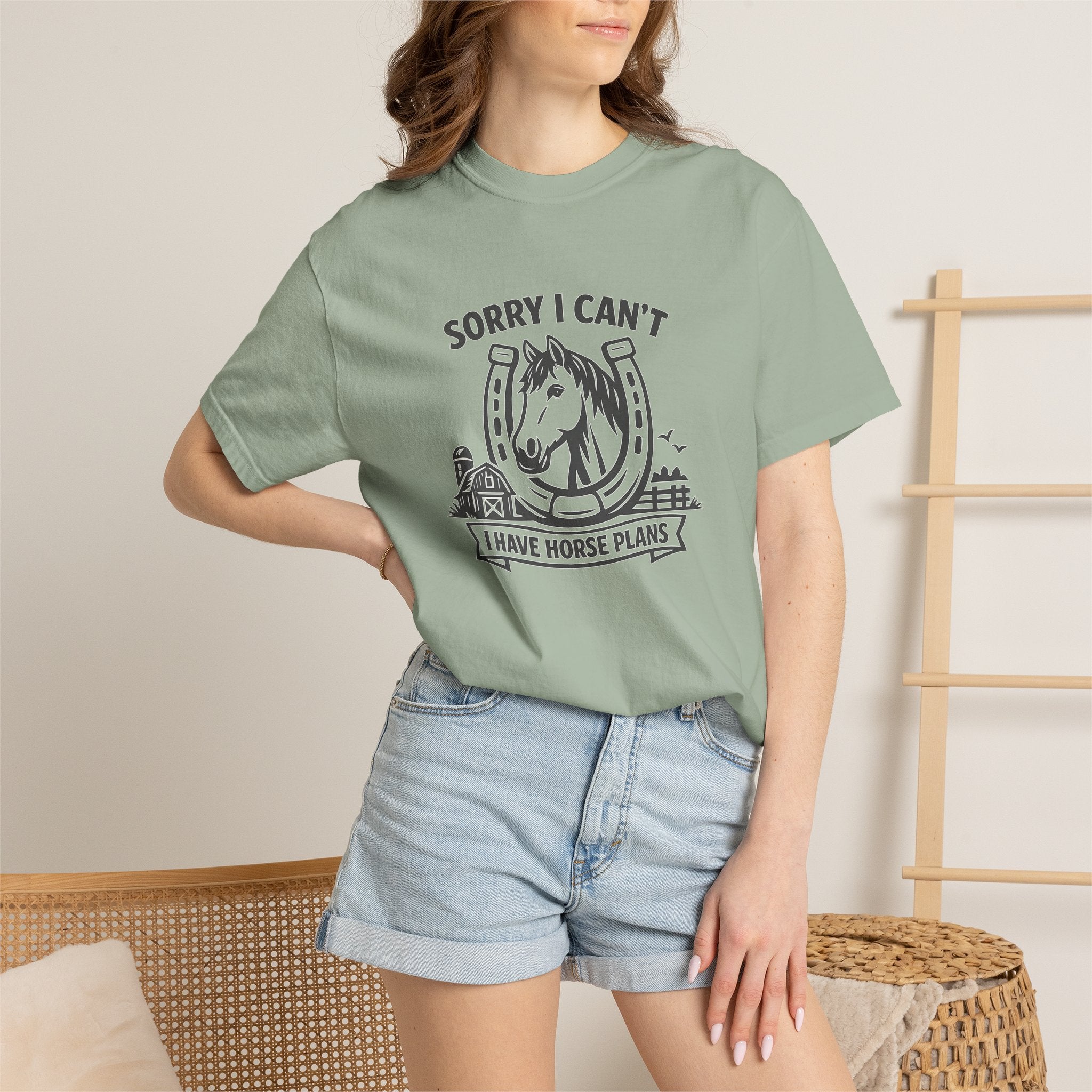 Sorry I Can't I Have Horse Plans T-Shirt