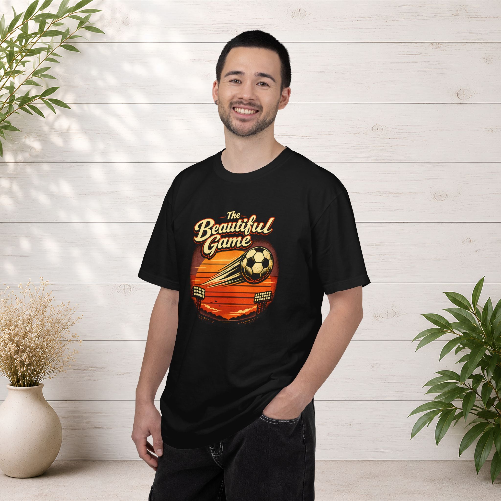 Soccer Vintage Sunset T-Shirt — "The Beautiful Game"