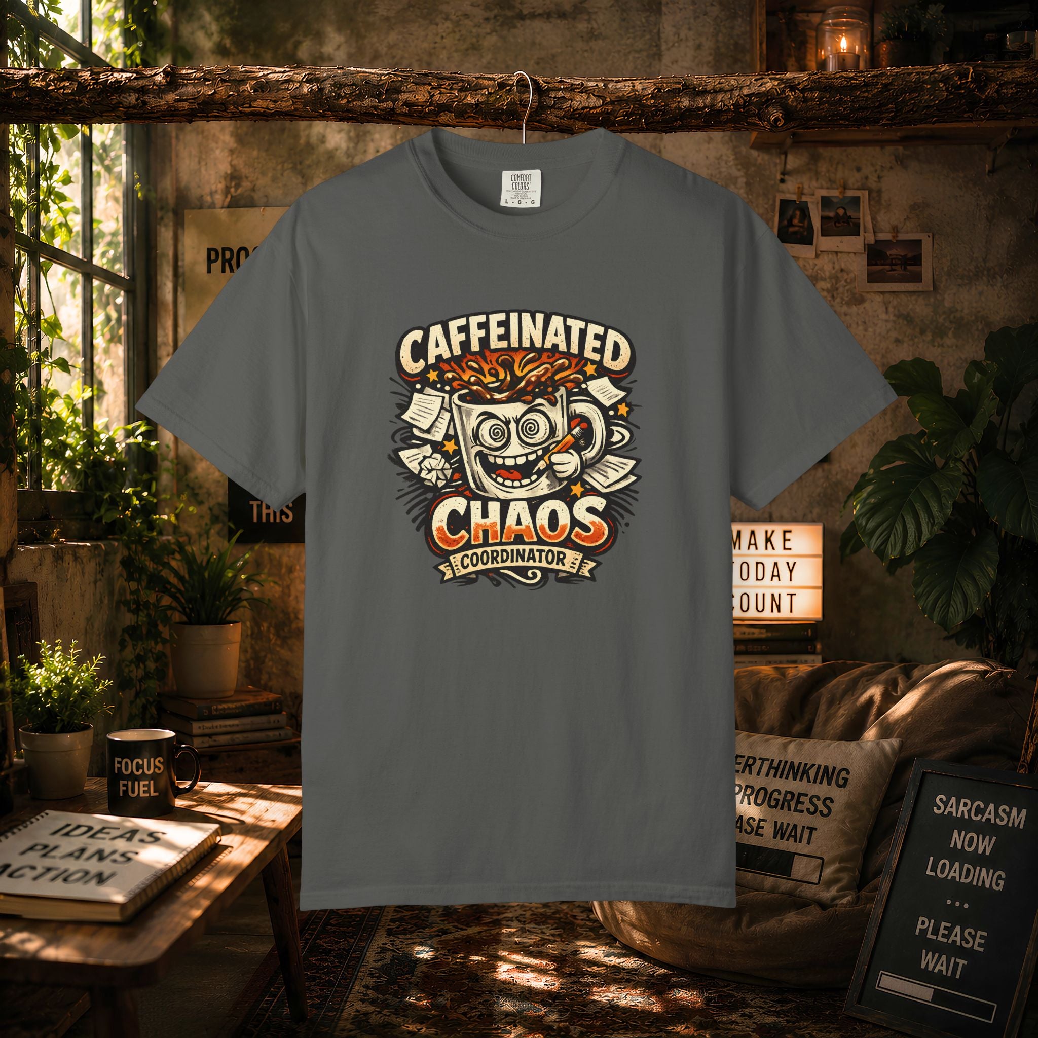 Caffeinated Chaos Coordinator T-Shirt