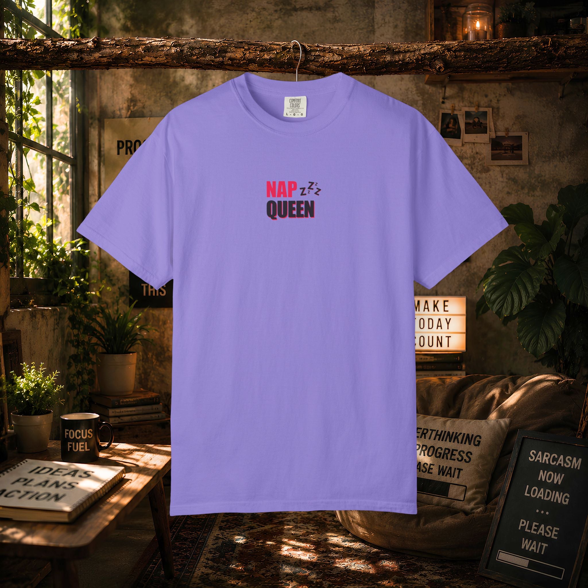 Nap Queen T-Shirt — Funny Sleepy Graphic Tee