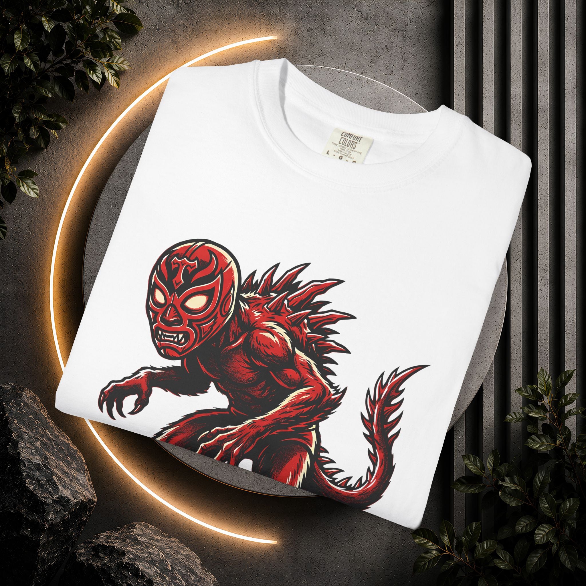 Chupacabra Cryptid Wrestler Tee T-shirt | Cryptid Shirt