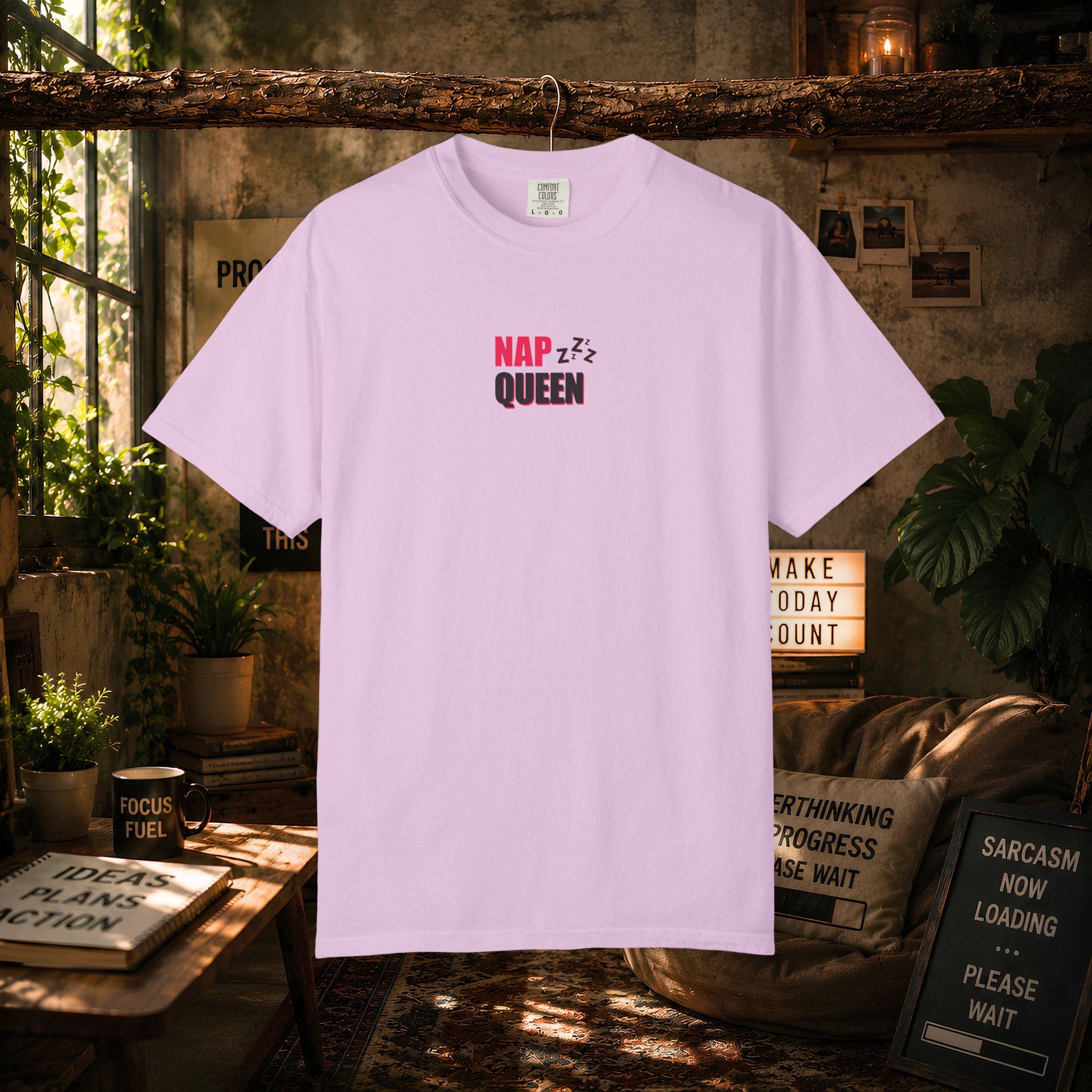Nap Queen T-Shirt — Funny Sleepy Graphic Tee