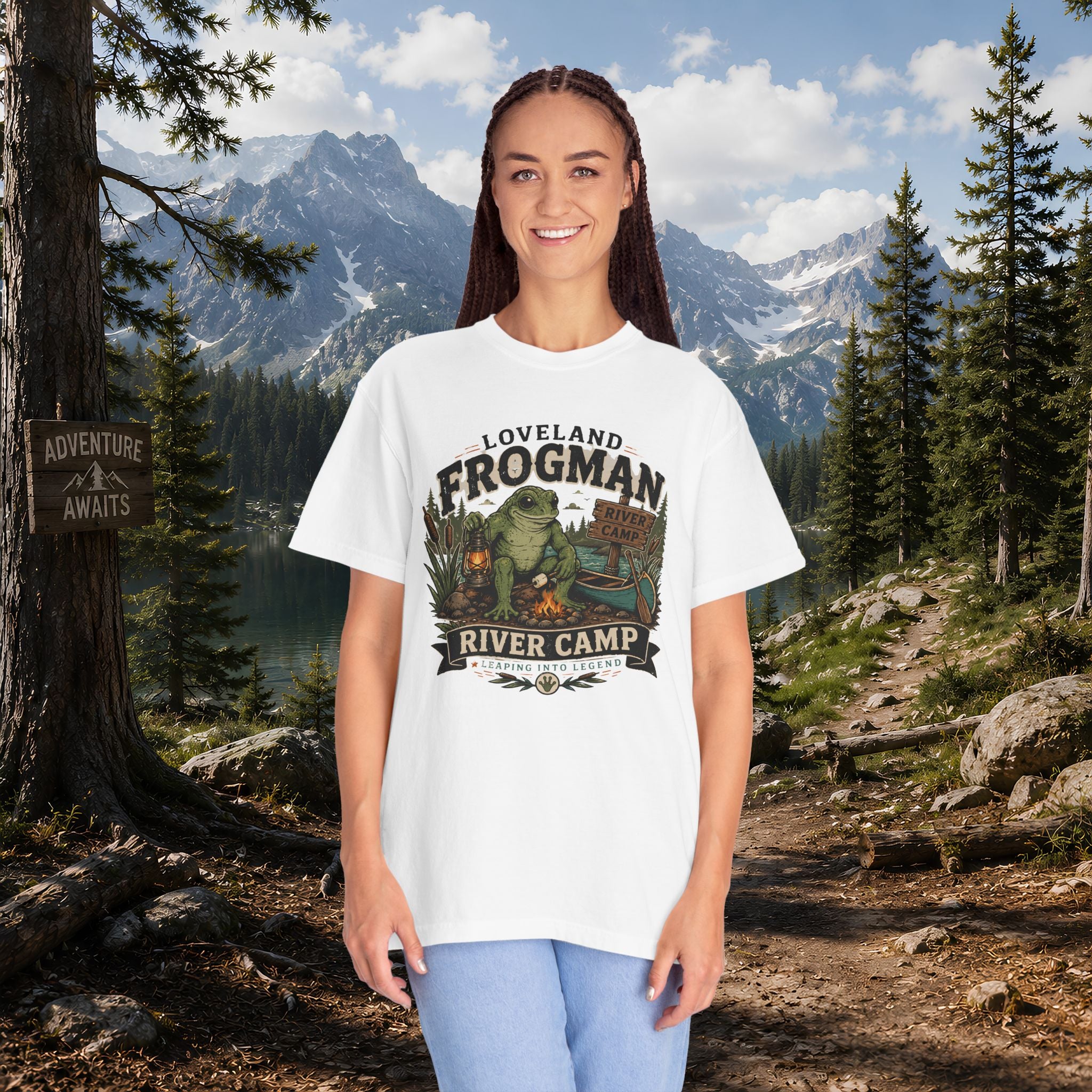 Loveland Frogman River Camp T-Shirt — Outdoor Graphic Tee
