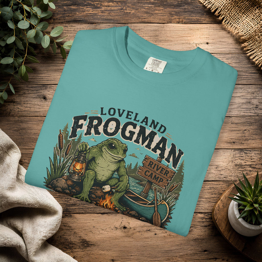 Loveland Frogman River Camp T-Shirt — Outdoor Graphic Tee