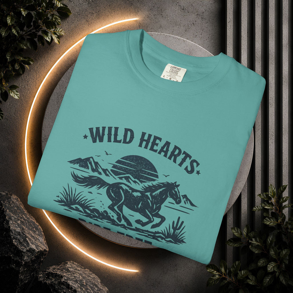 Wild Hearts Ride Free T-Shirt – Vintage Horseback Adventure Tee