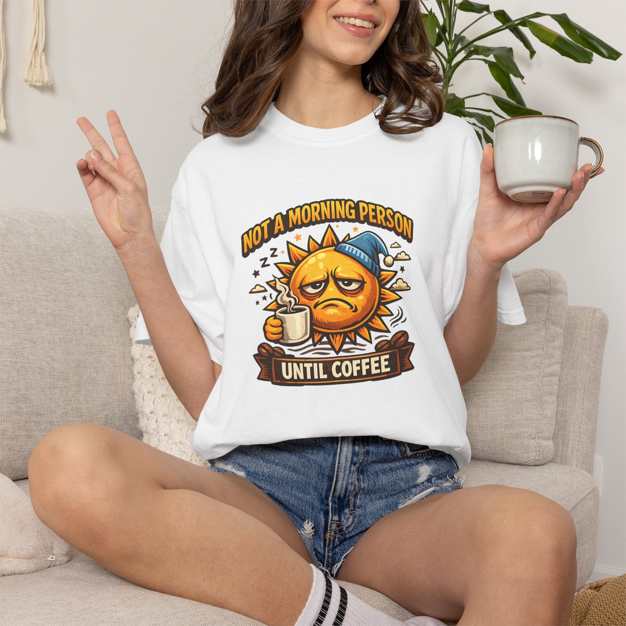 Not a Morning Person Until Coffee T-Shirt