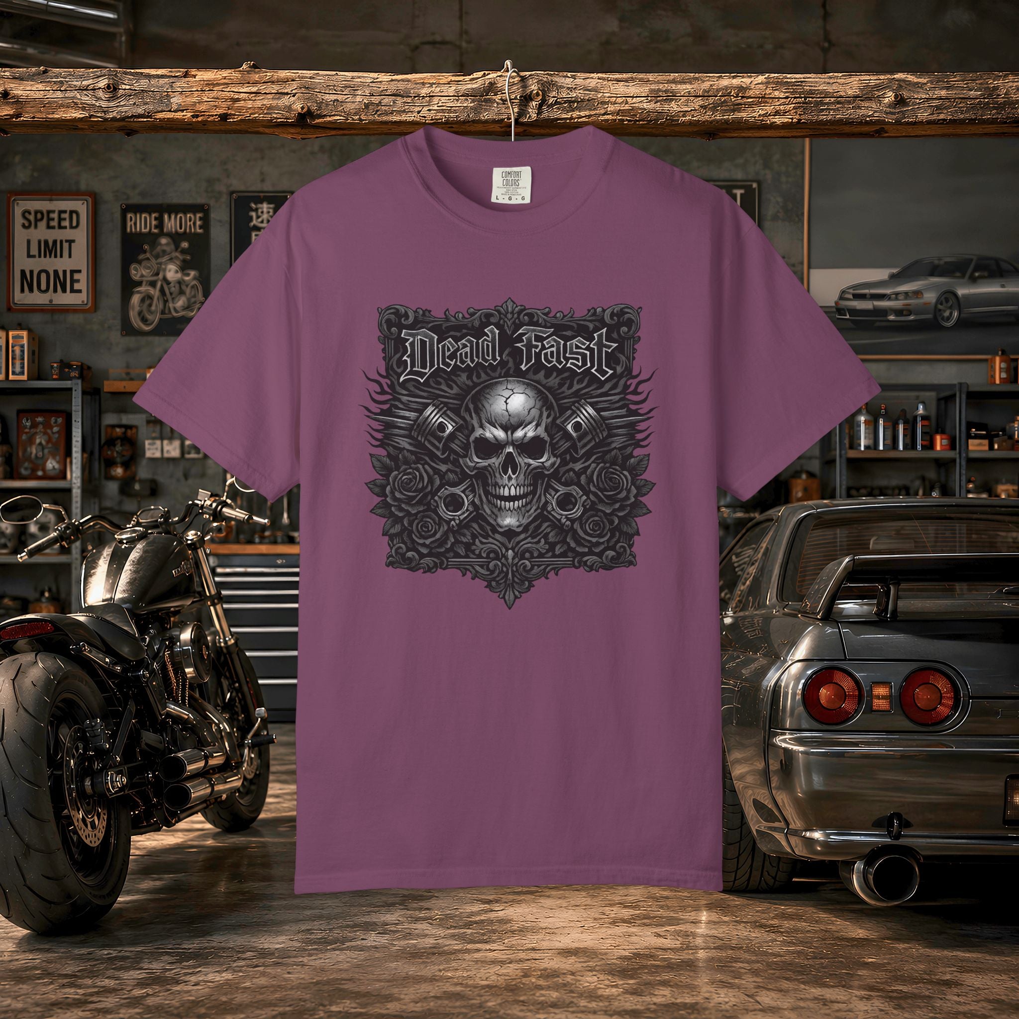 Dead Fast Skull Graphic T-Shirt