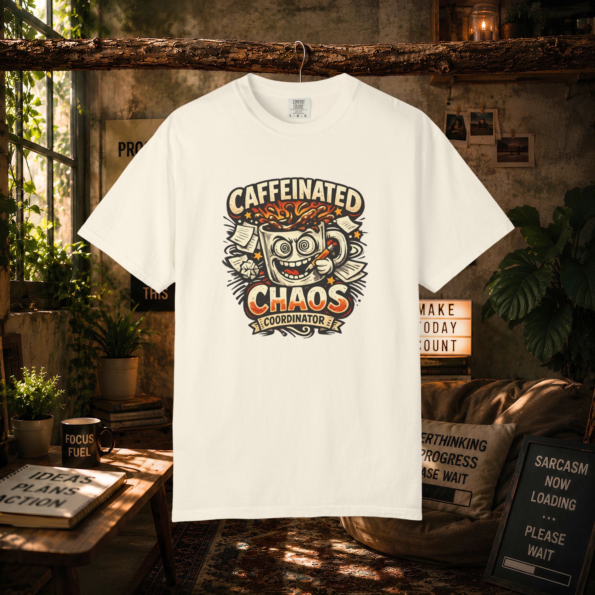 Caffeinated Chaos Coordinator T-Shirt