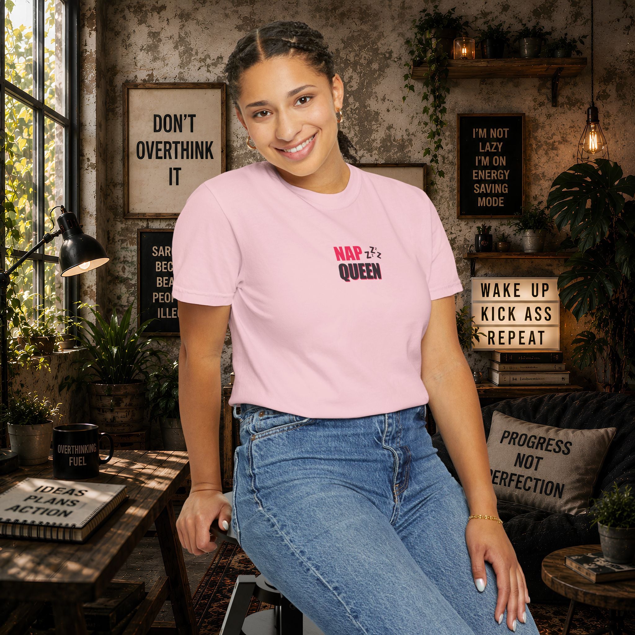 Nap Queen T-Shirt — Funny Sleepy Graphic Tee
