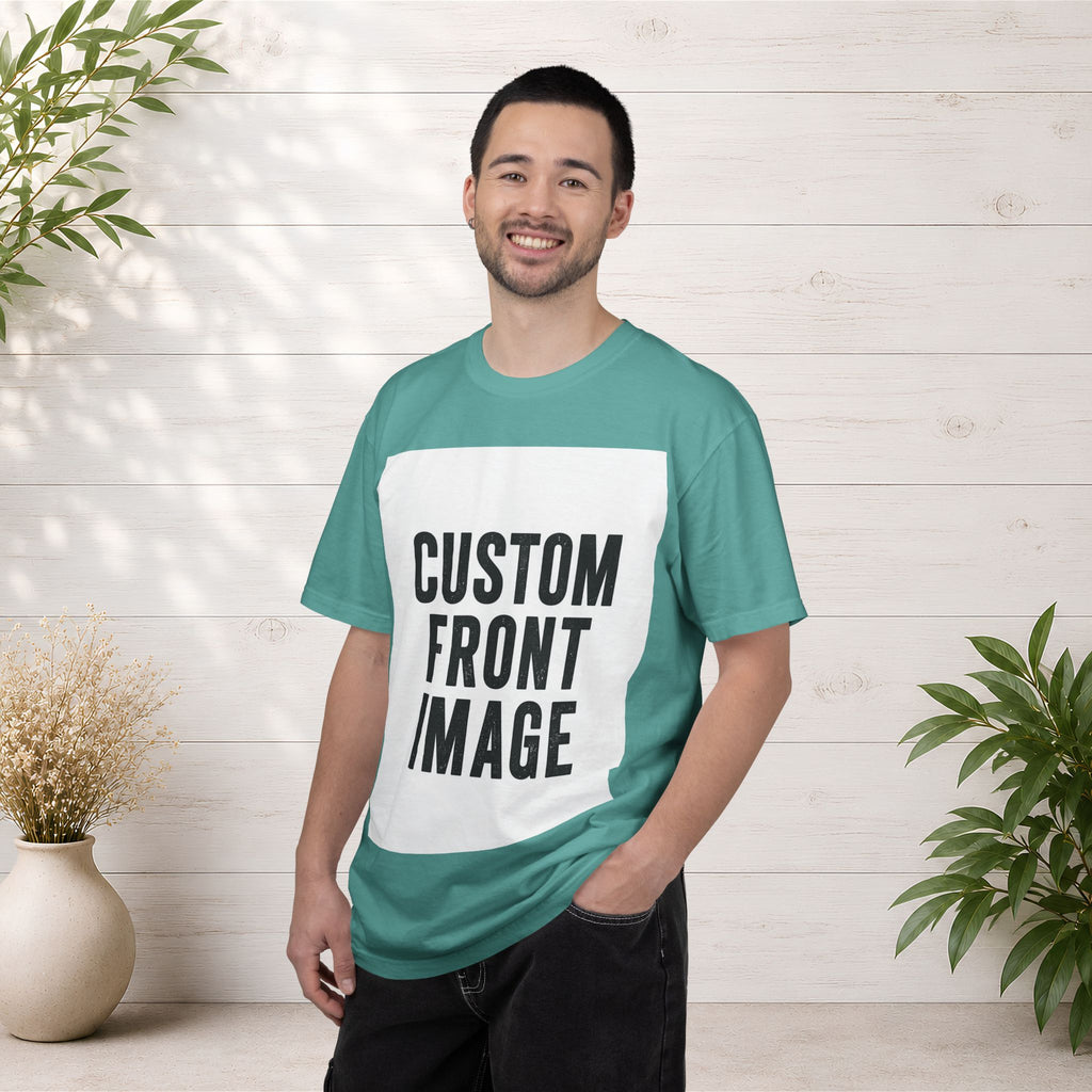 Custom Image Front T-Shirt - Add Your Own Image