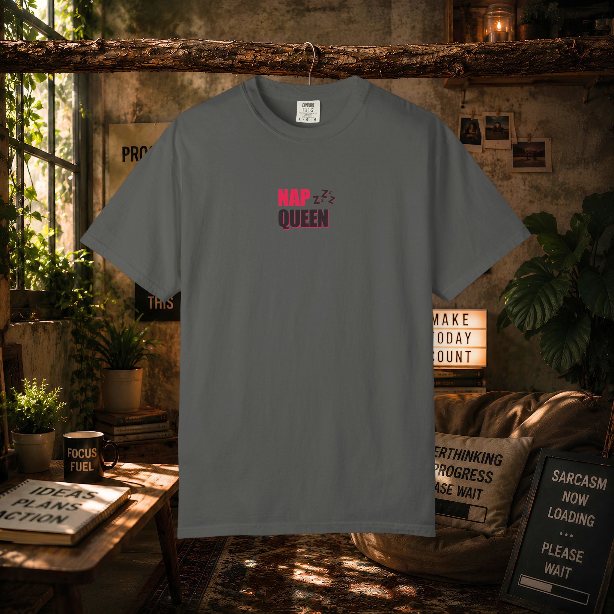 Nap Queen T-Shirt — Funny Sleepy Graphic Tee
