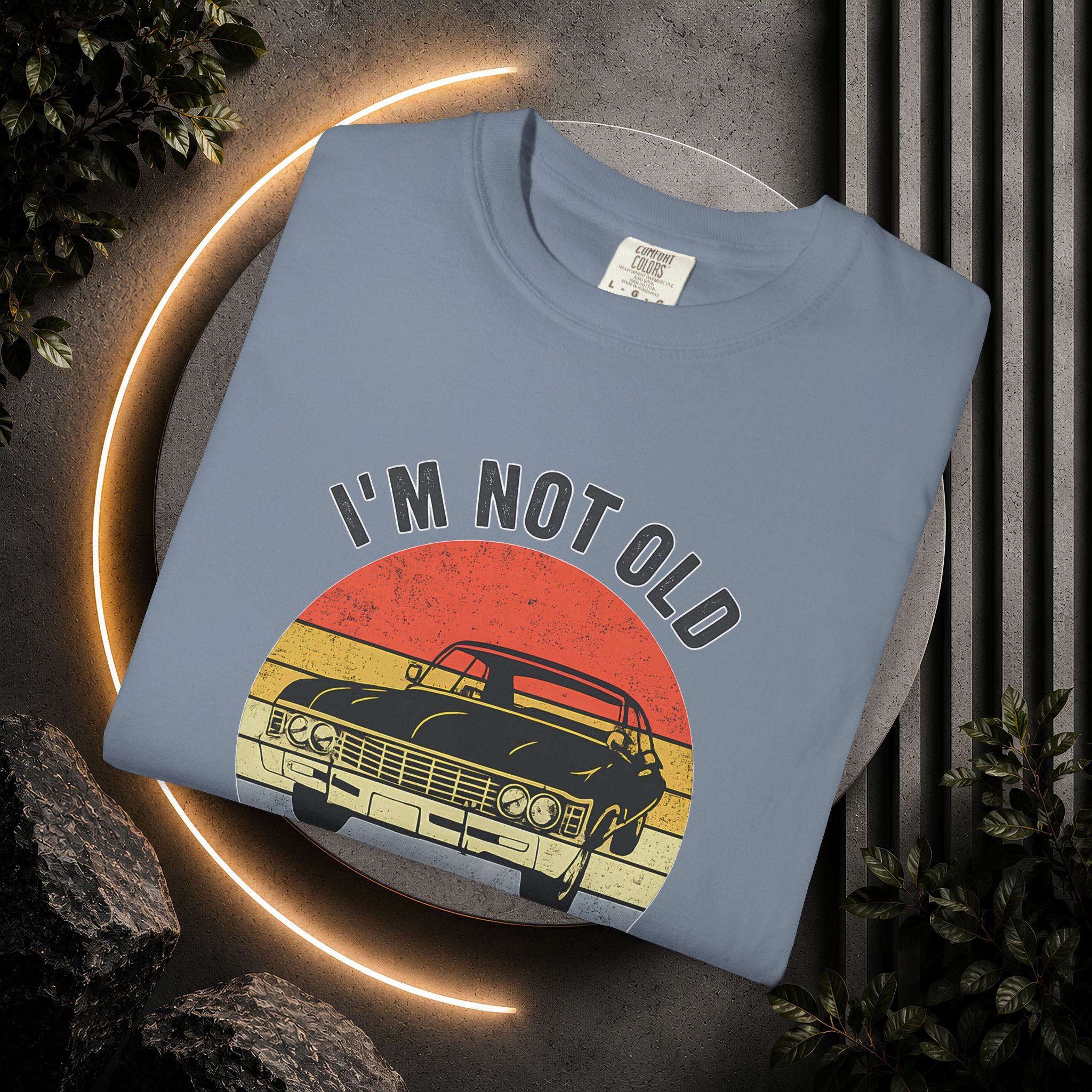 Classic Car T‑Shirt — "I'm Not Old, I'm a Classic" Vintage Auto Tee