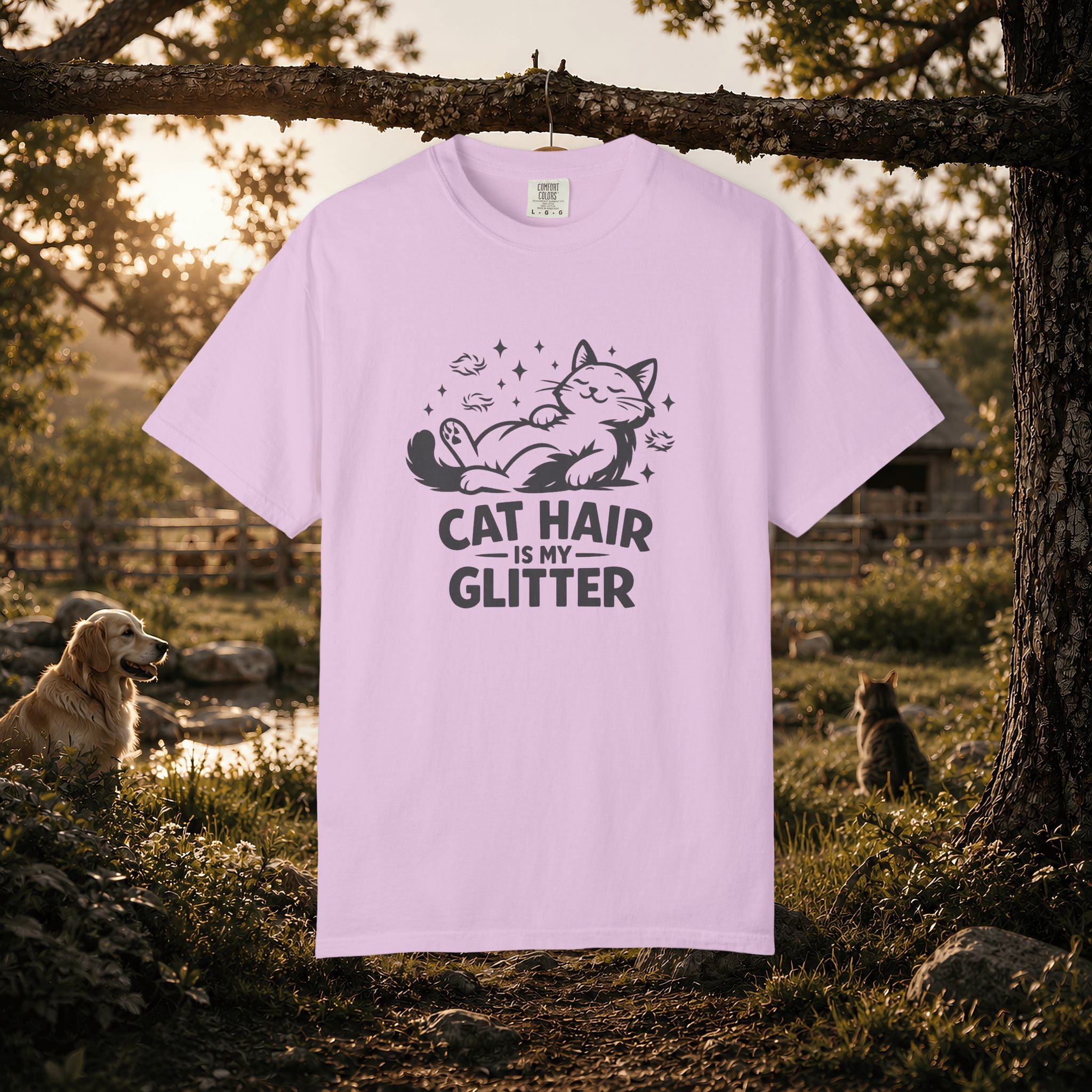 Cat Hair Is My Glitter T-Shirt